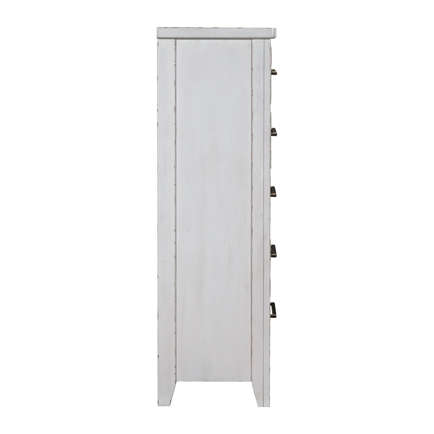 Backroads - 5 Drawer Chest - White