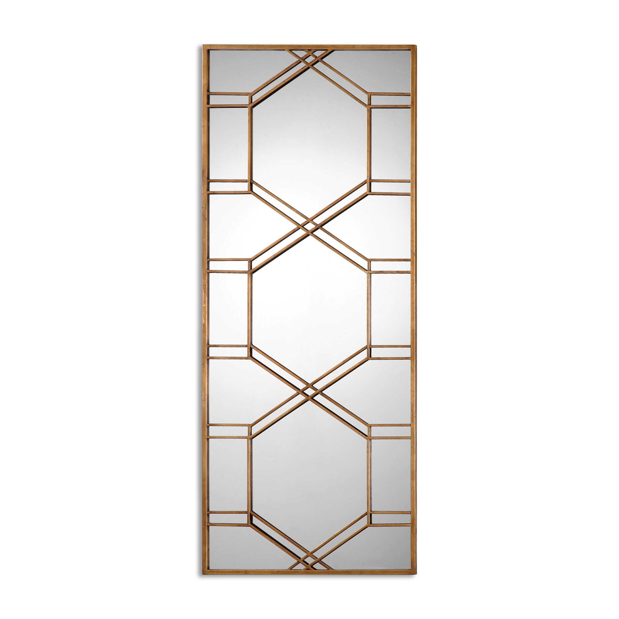 Kennis - Leaf Leaner Mirror - Gold