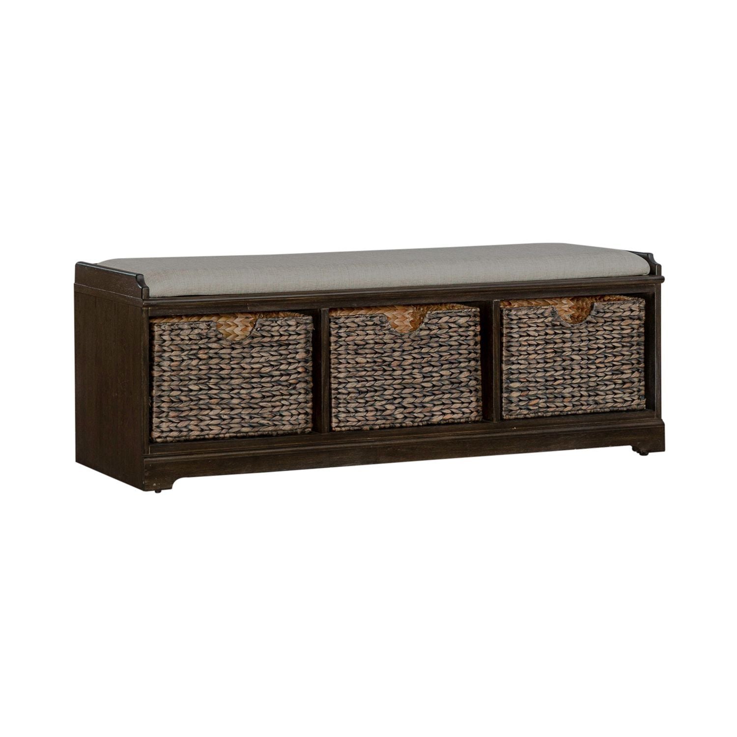 Mill Creek - Wall Bench - Dark Brown