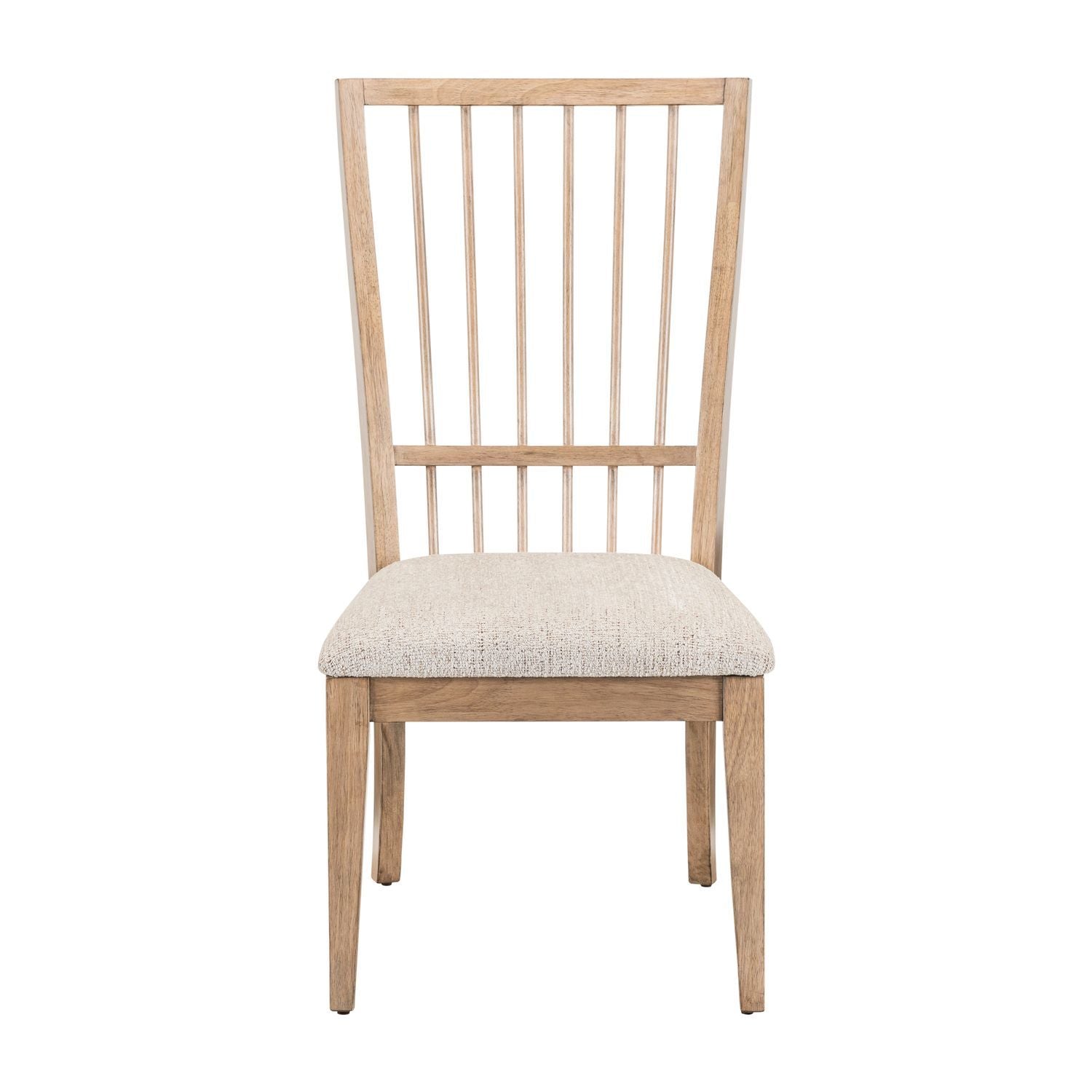 Haven Hills - Spindle Back Side Chair (RTA) - Camel Beige
