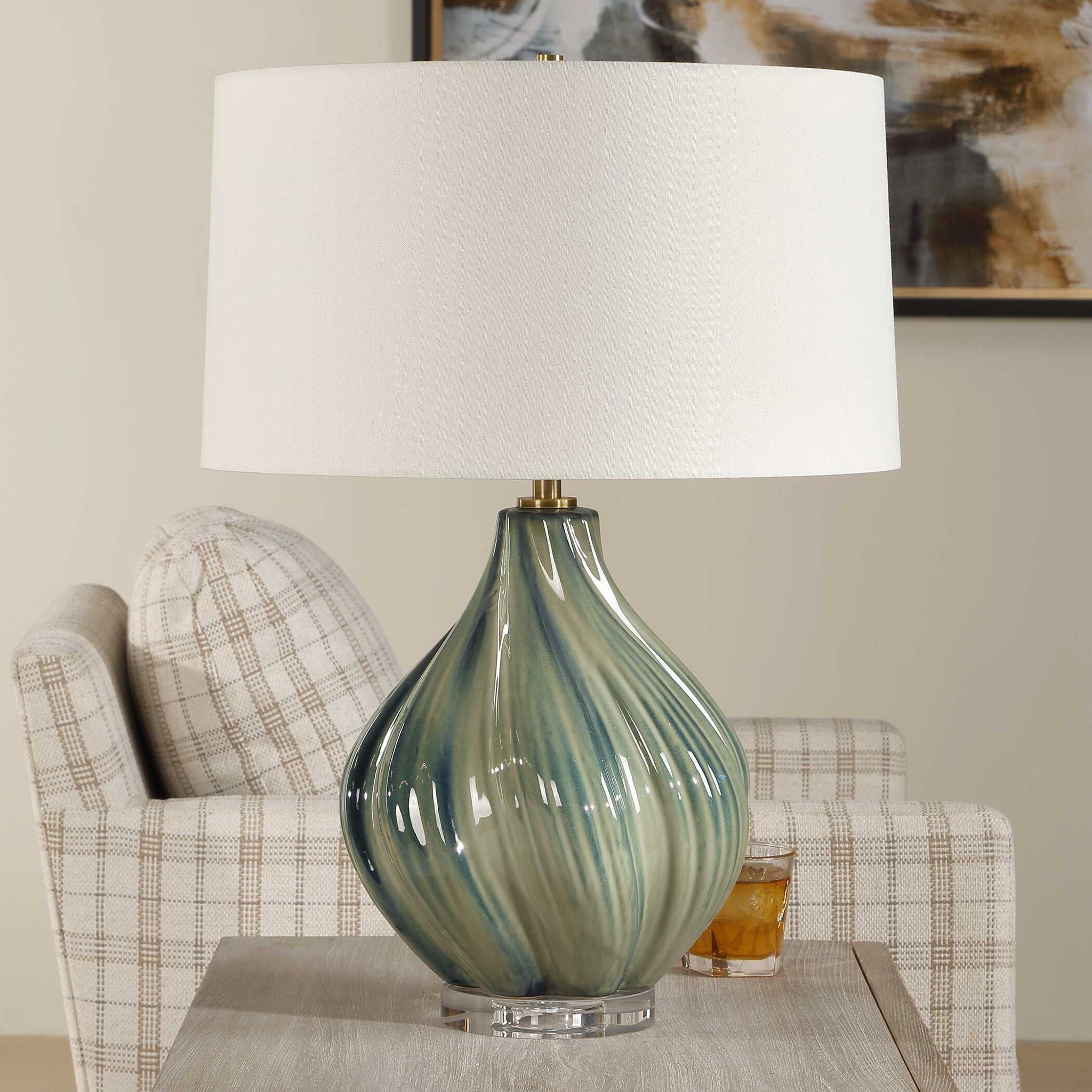 Tausha - Table Lamp - Green