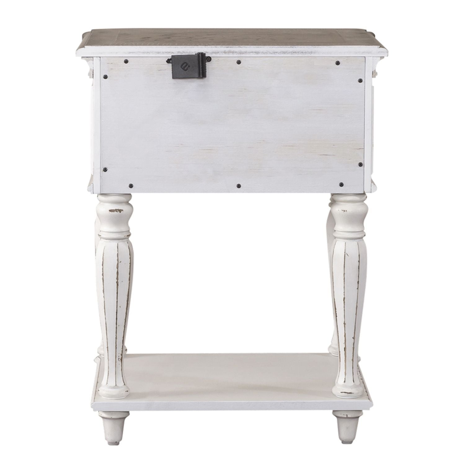 Magnolia Manor - Leg Nightstand - White