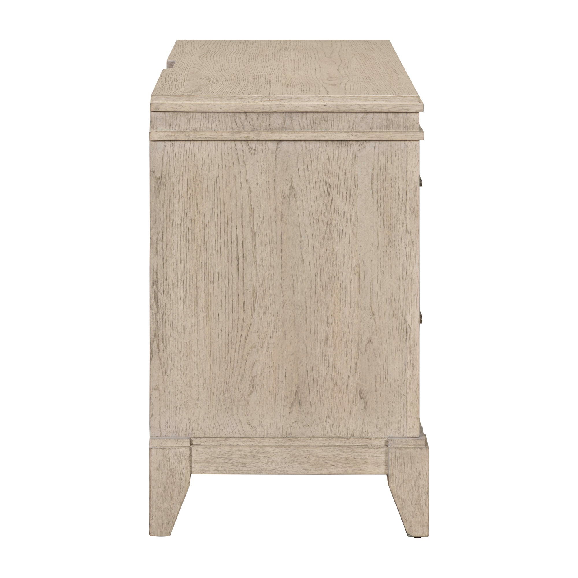 New Haven - Nightstand With Charging Station - White