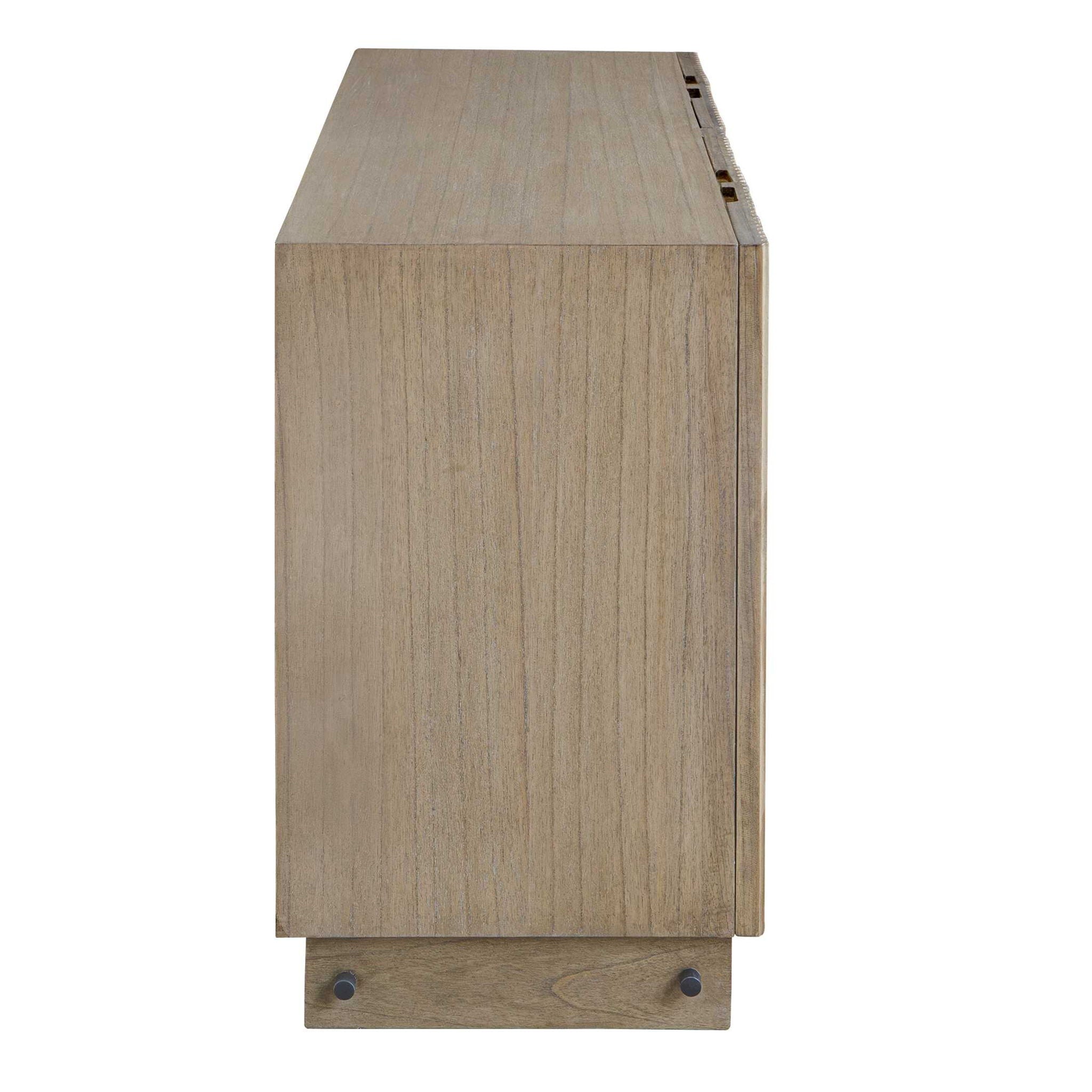 Kellem - Wood 4 Door Cabinet - Natural