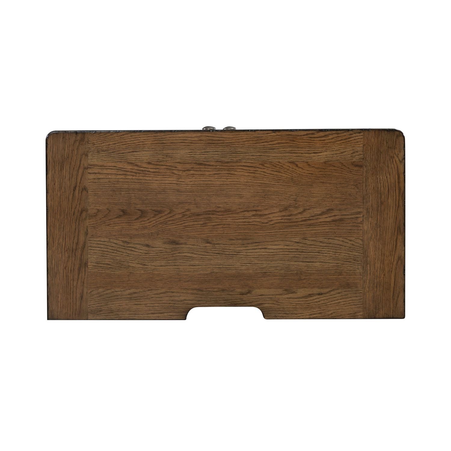 Carolina Park - 2 Door Bedside Chest With Charging Station - Brown