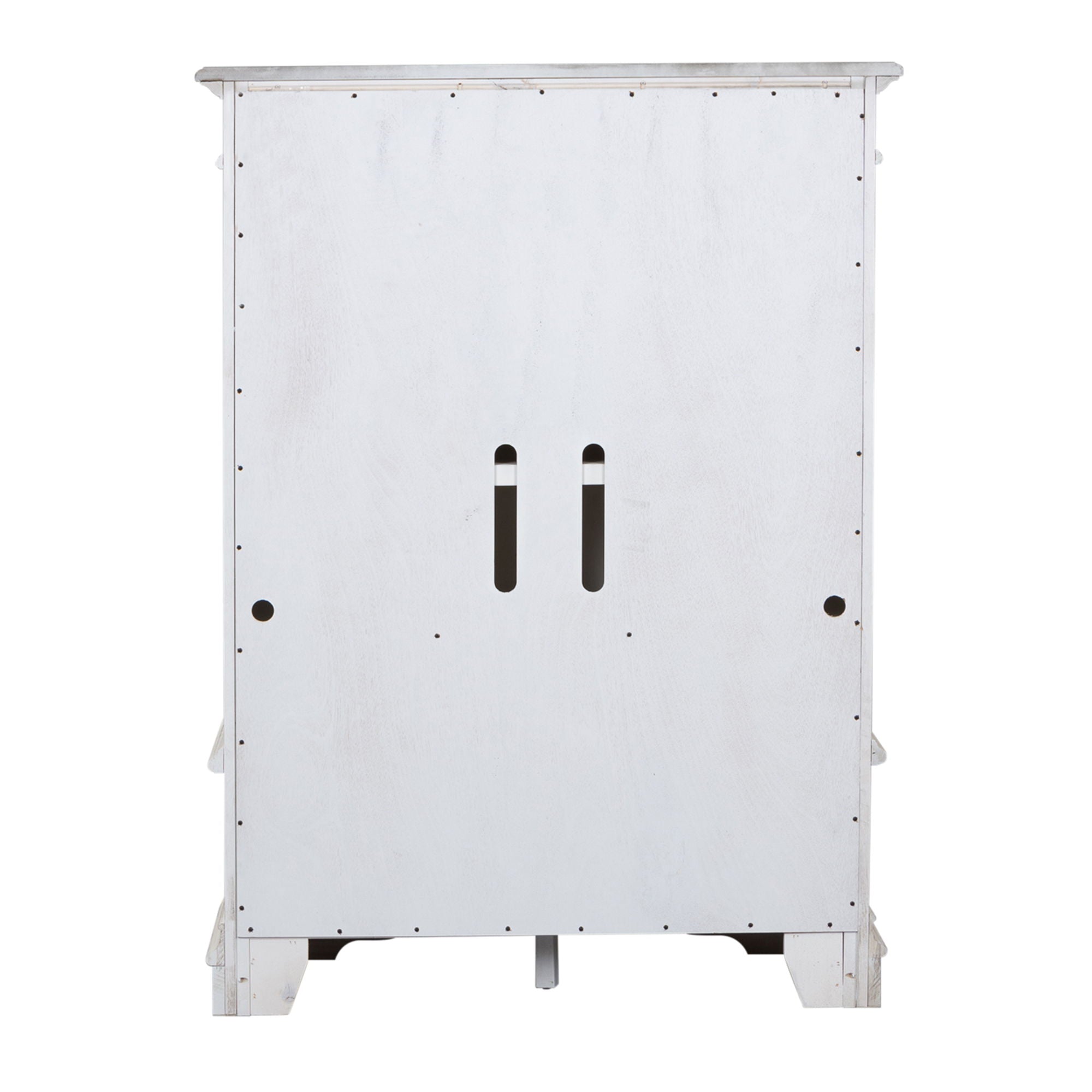 Abbey Park - Mirrored Door Chest - White
