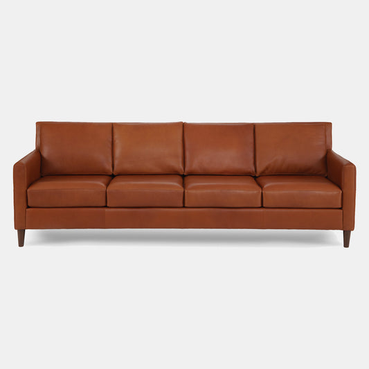 Aero Leather Sofa 96"& Chair