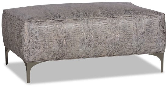 93-11 Ottoman/ choice of leather or fabric