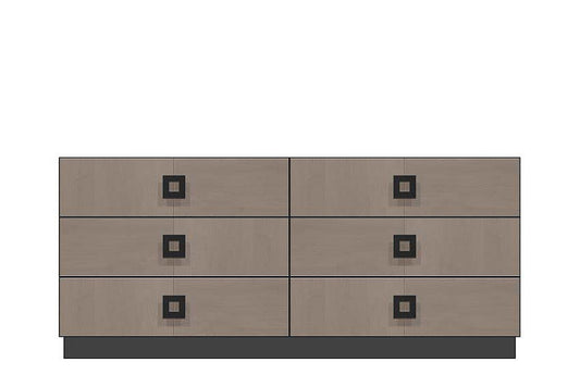 Amish American modern Dresser 72"/ choice of finish