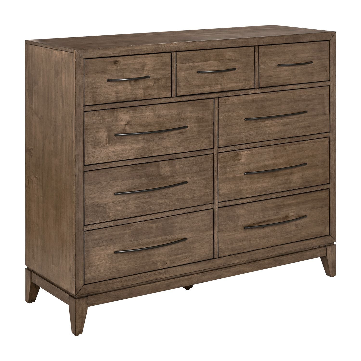 Shaker Lakes - 9 Drawer Chesser - Brown