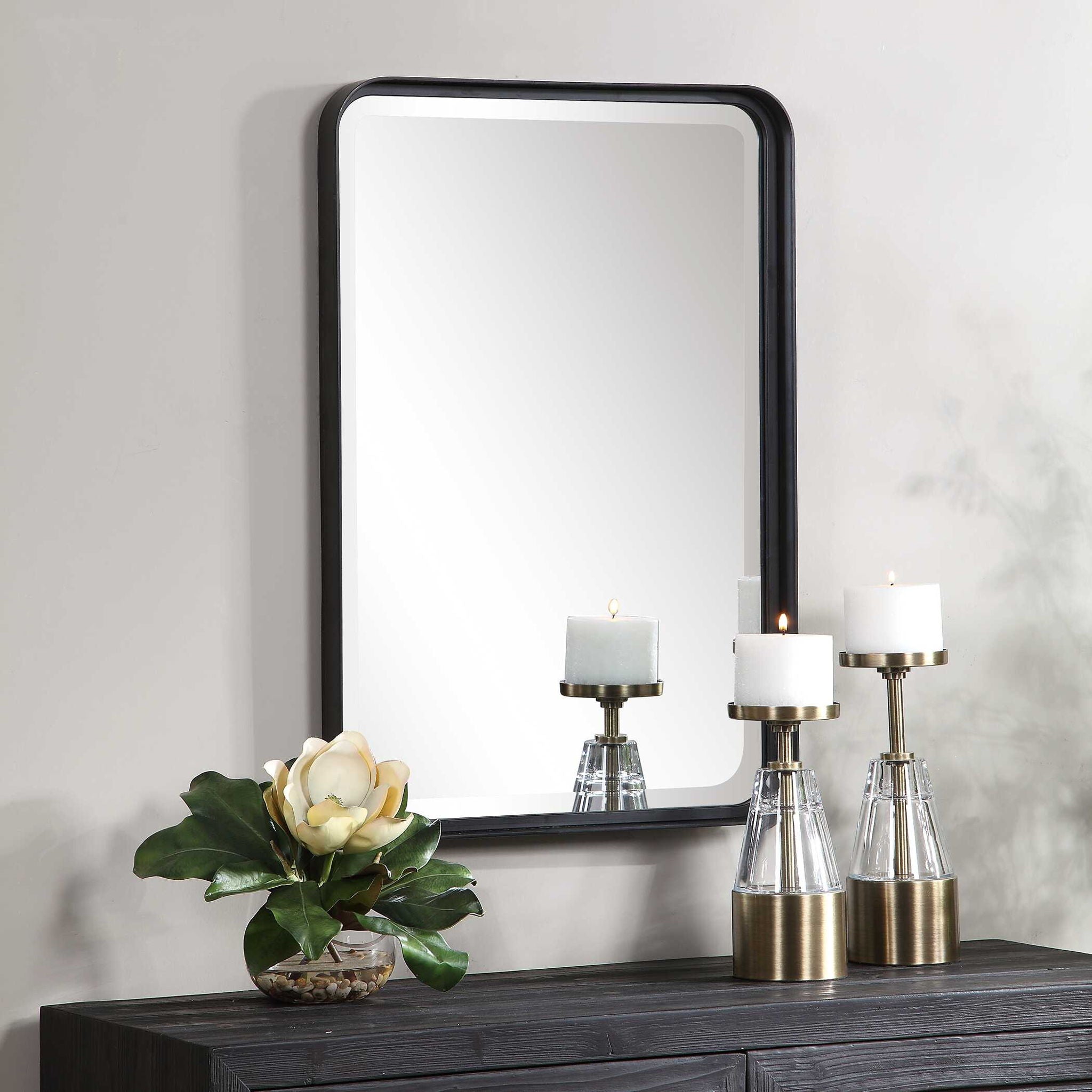 Croften - Vanity Mirror - Black