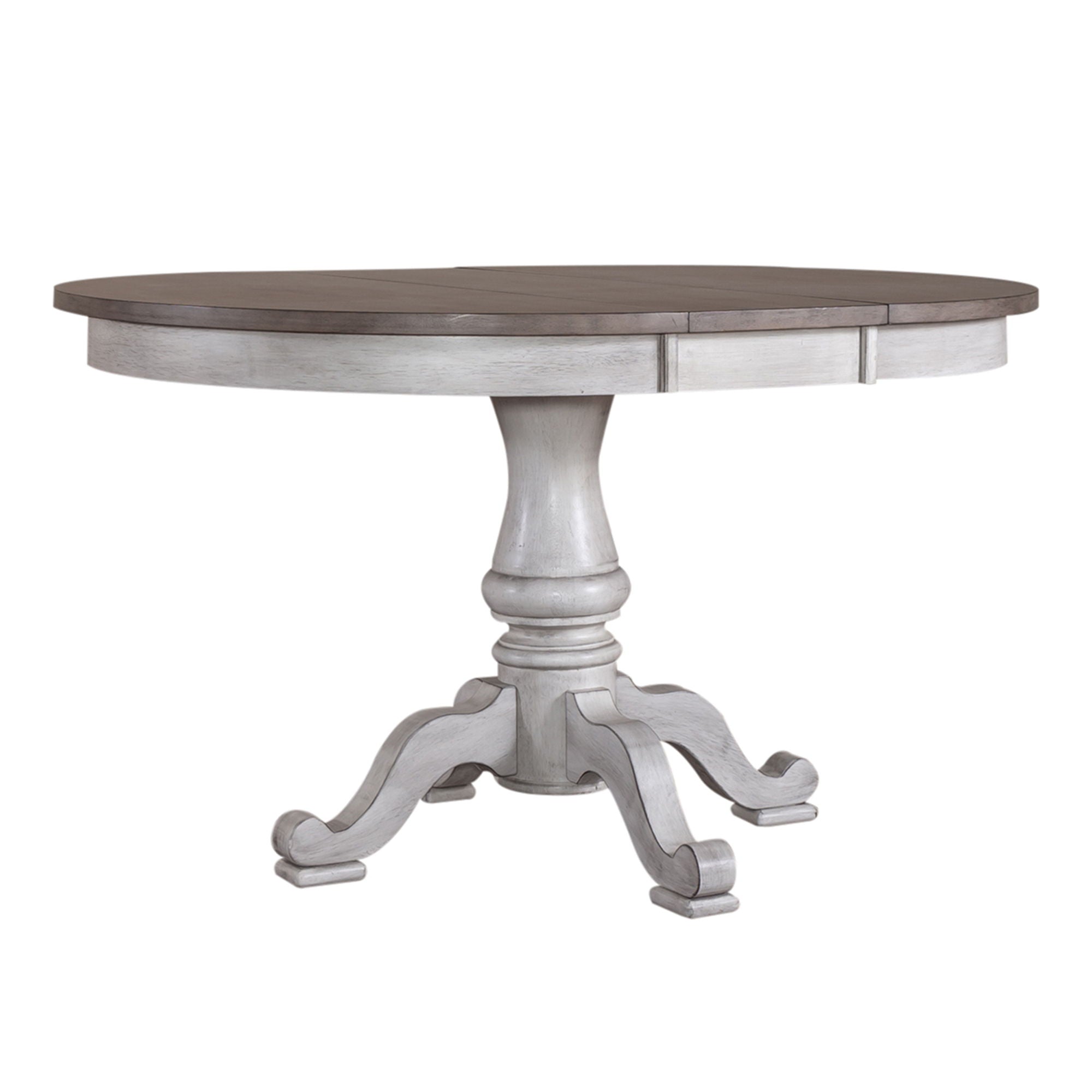 Ocean Isle - Pedestal Table - Antique White