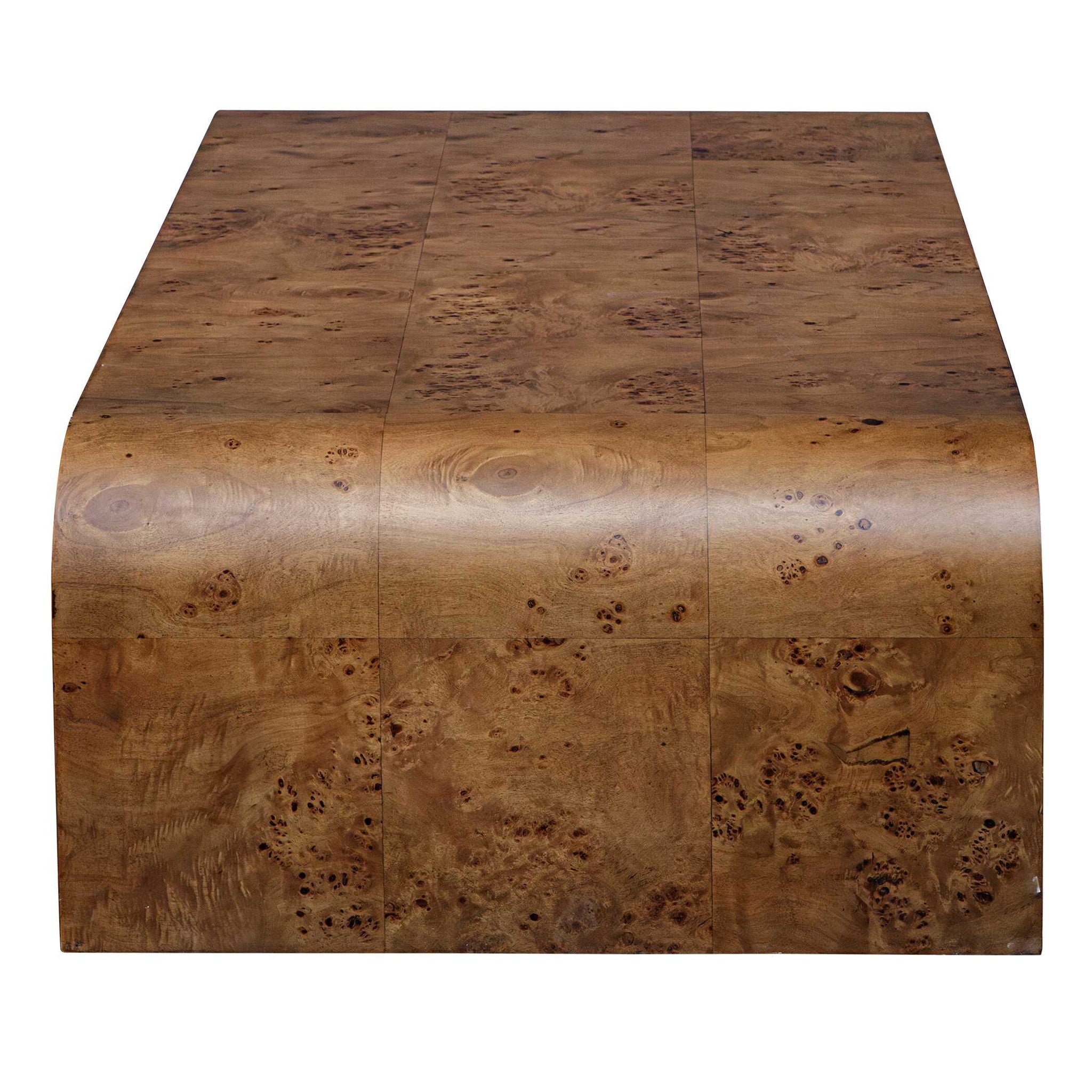 Carraway - Burl Wood Coffee Table - Woodtone
