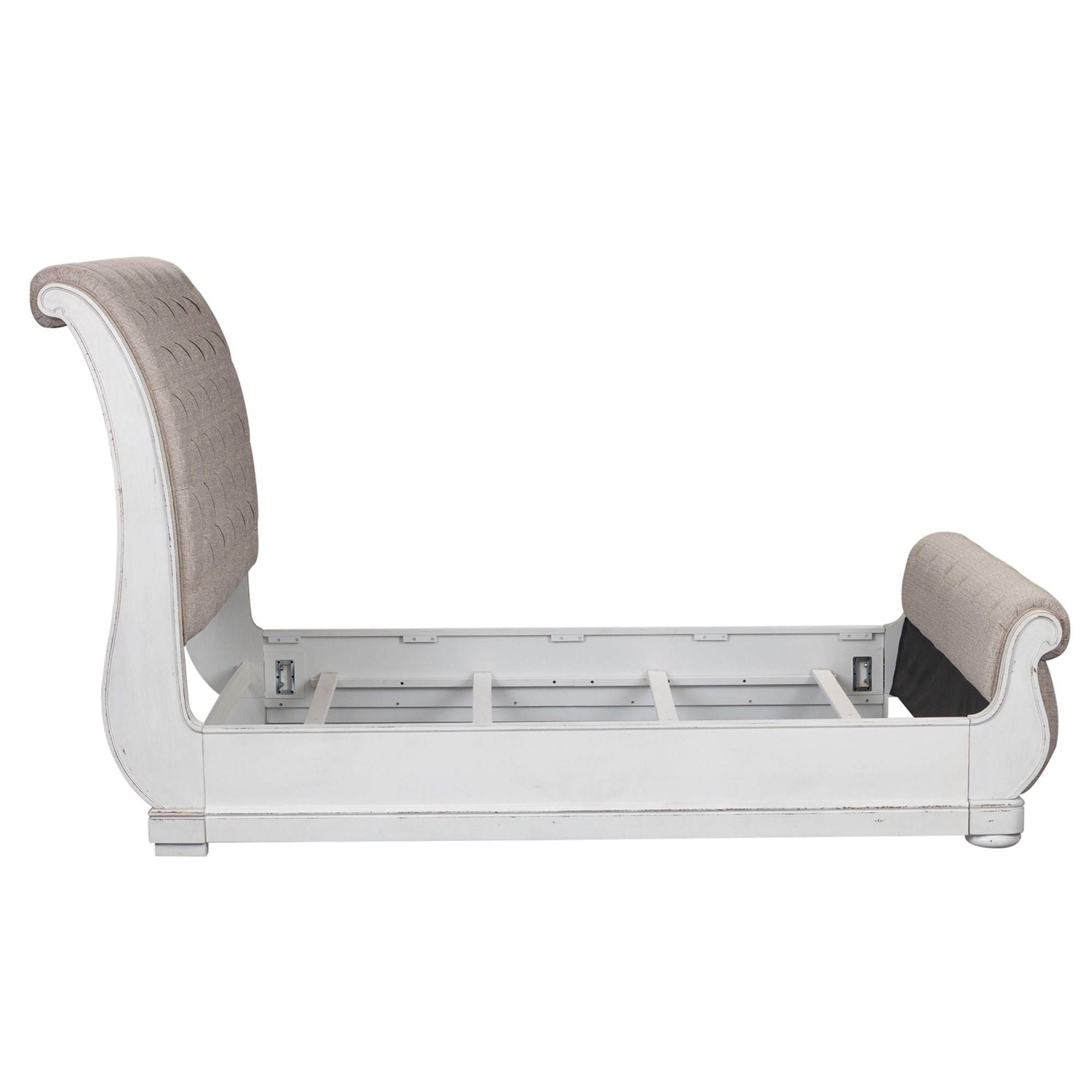 Magnolia Manor - Upholstered Sleigh Bed