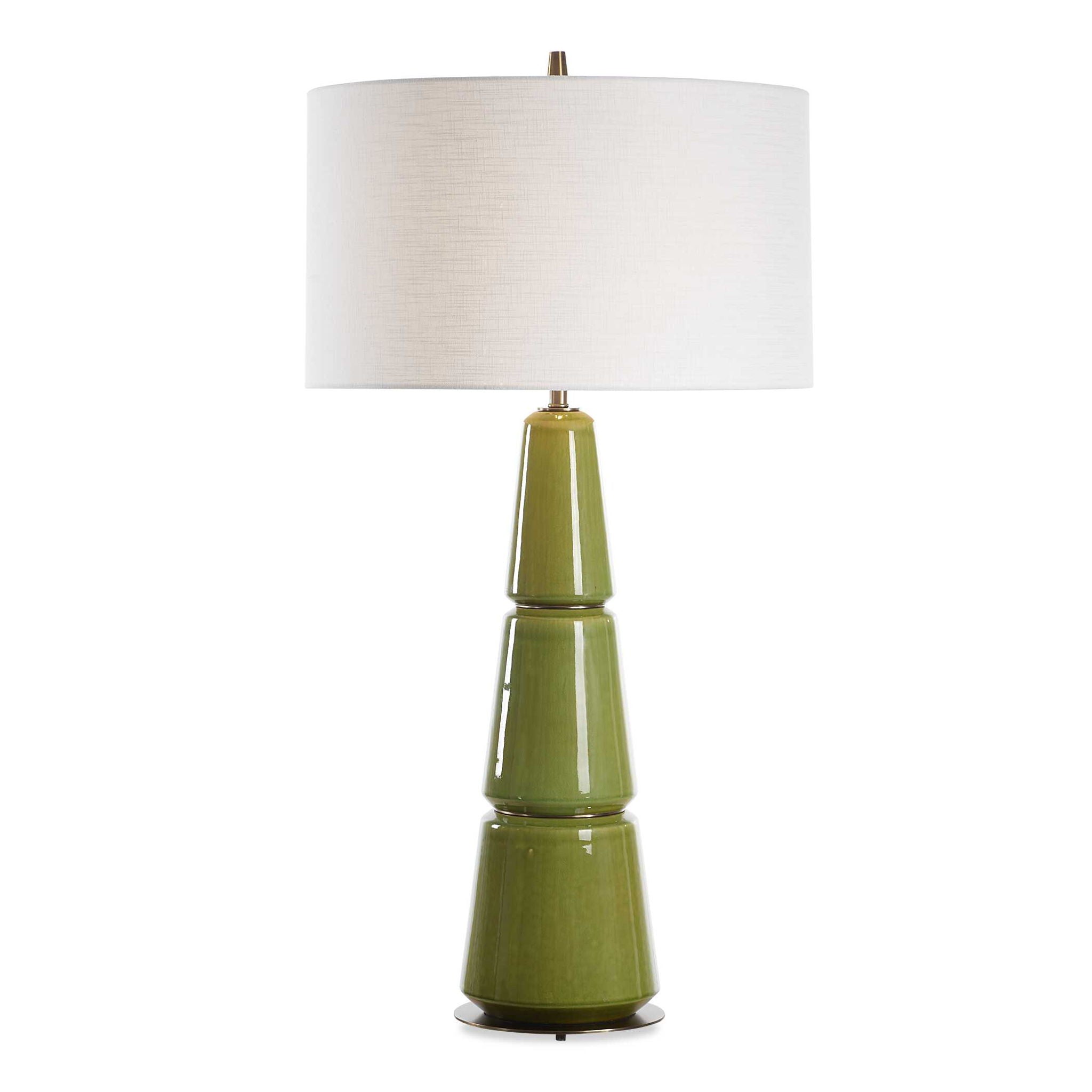 Mendell - Table Lamp - Moss Green