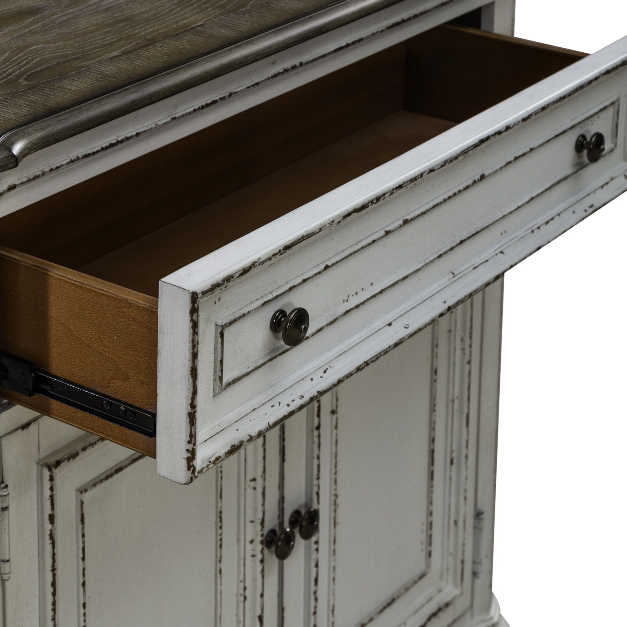 Magnolia Manor - Accent Cabinet - White