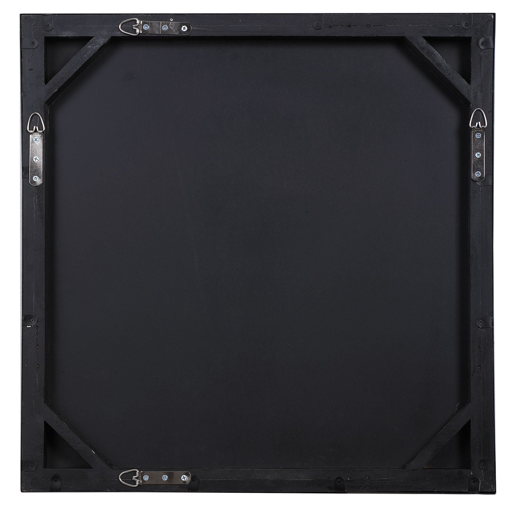 Redondo - Coastal Wood Wall Decor - Pearl Silver