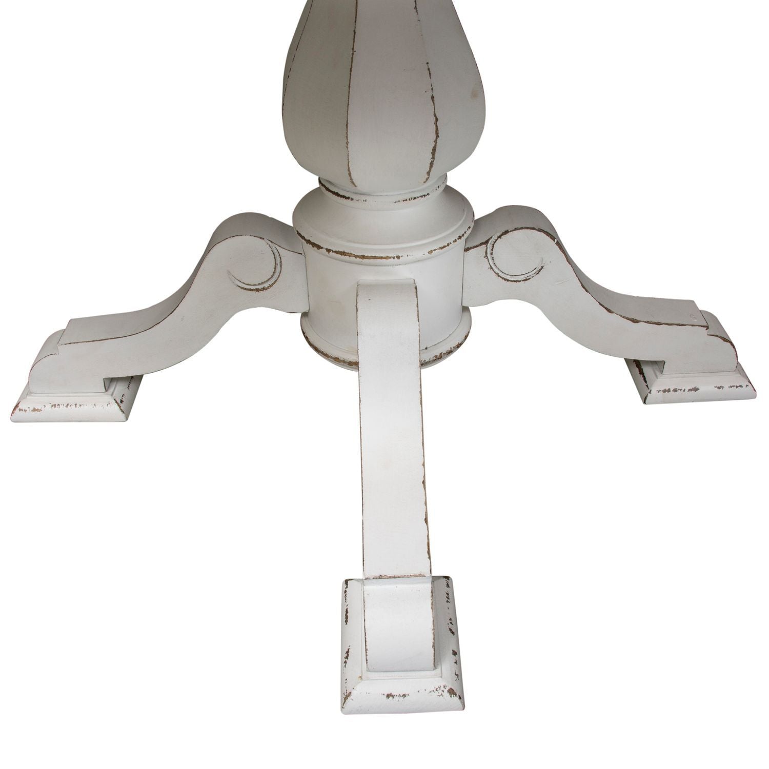 Magnolia Manor - Pedestal Table Base - White