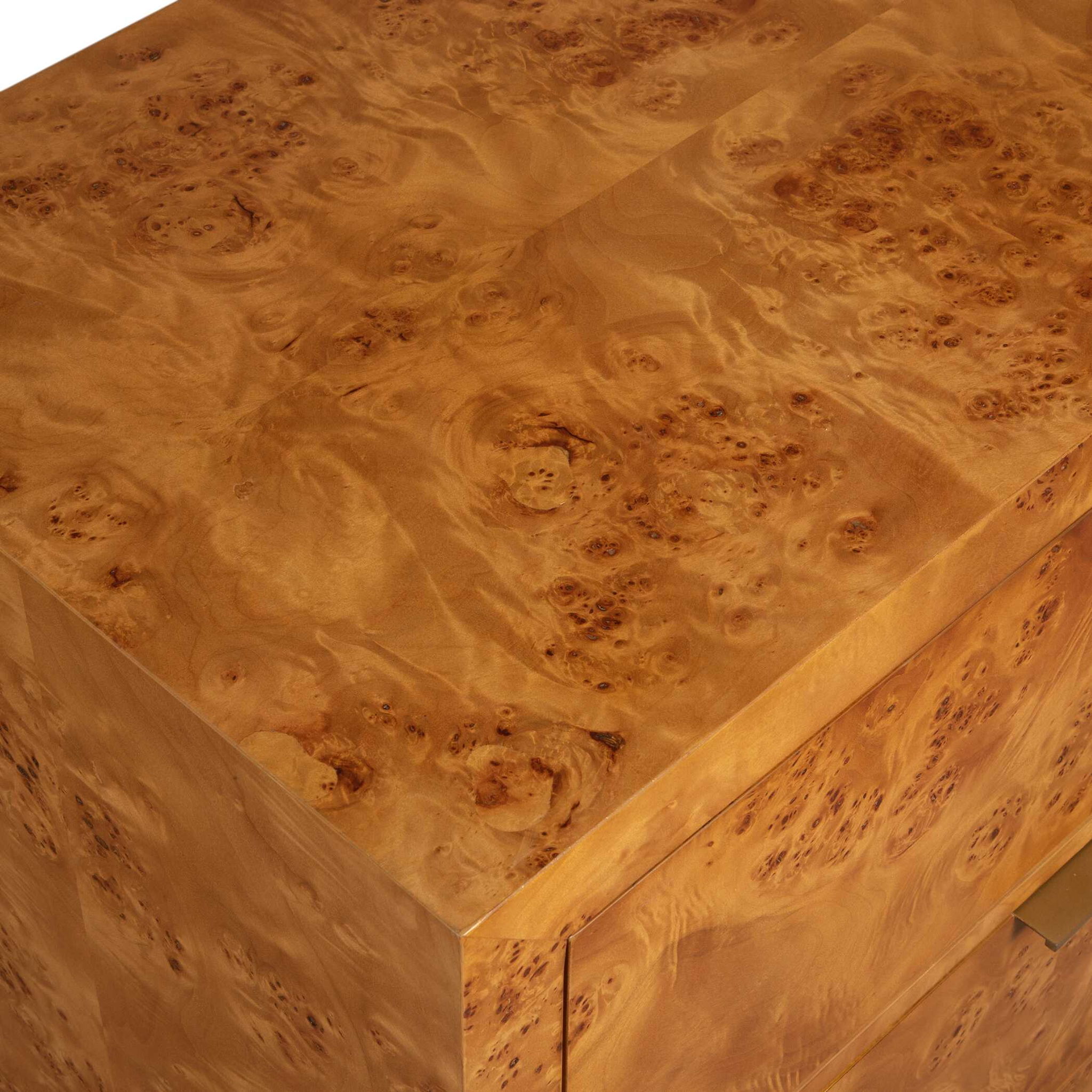 Indus - 2 Drawer Chest - Burl