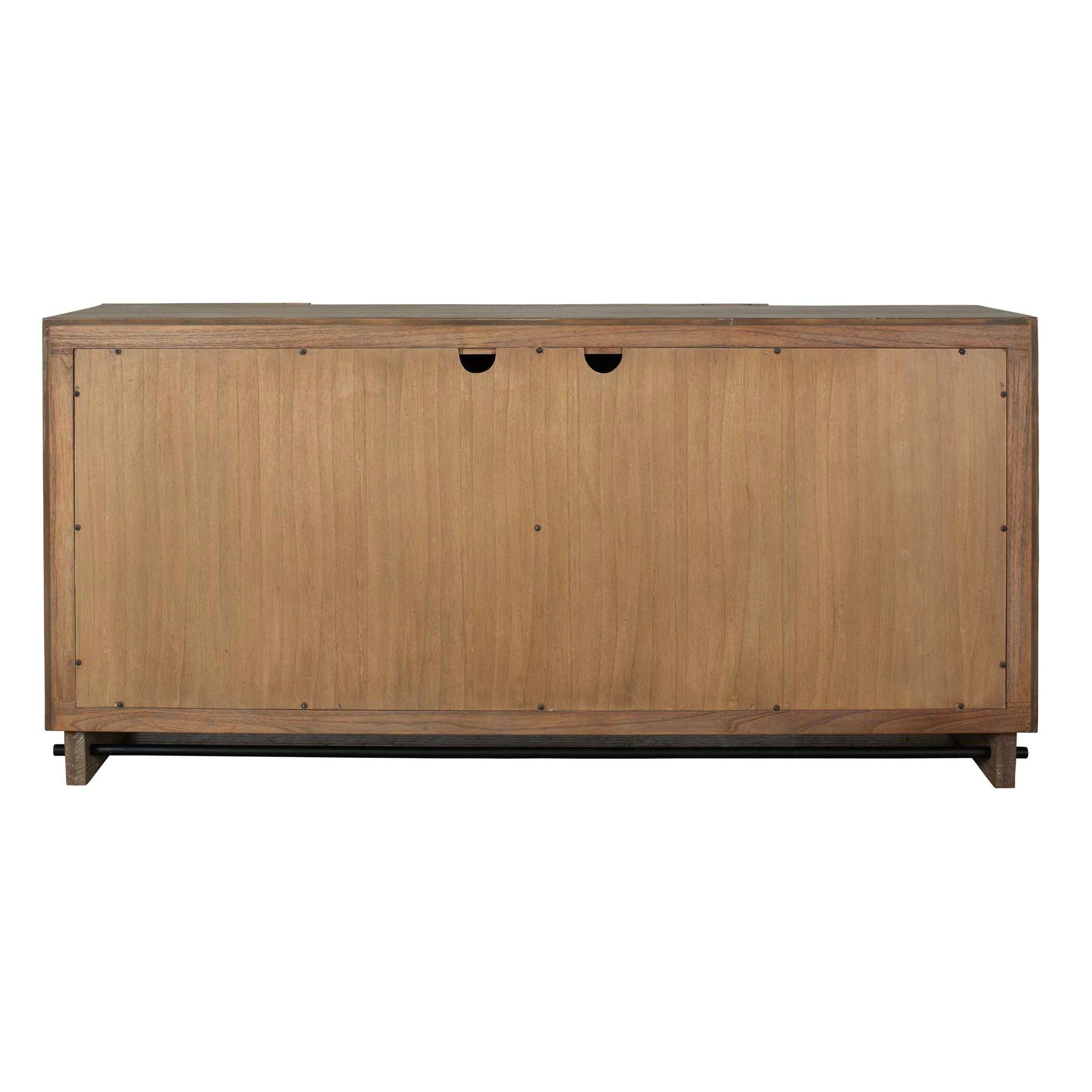 Kellem - Wood 4 Door Cabinet - Natural