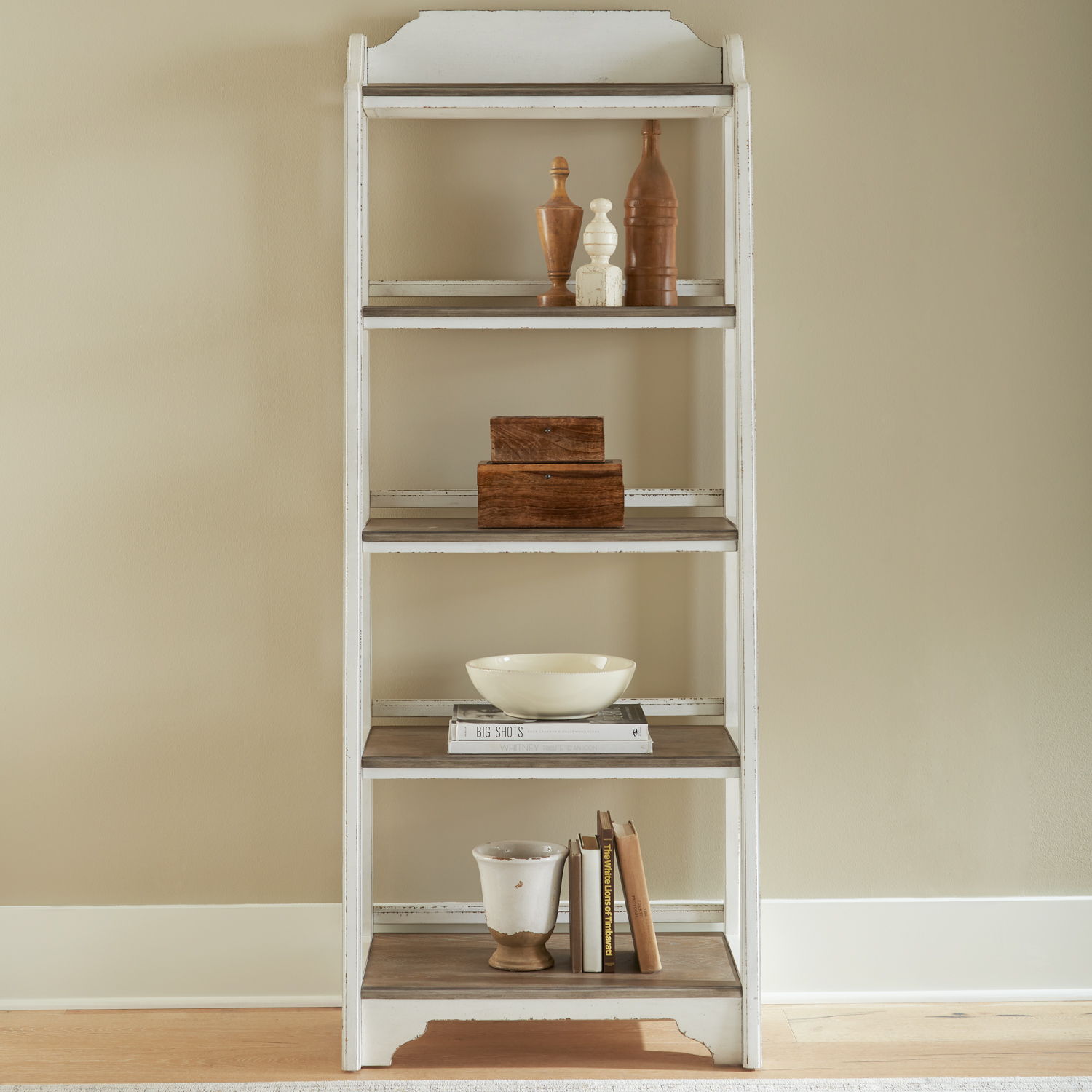 Magnolia Manor - Leaning Pier Bookcase