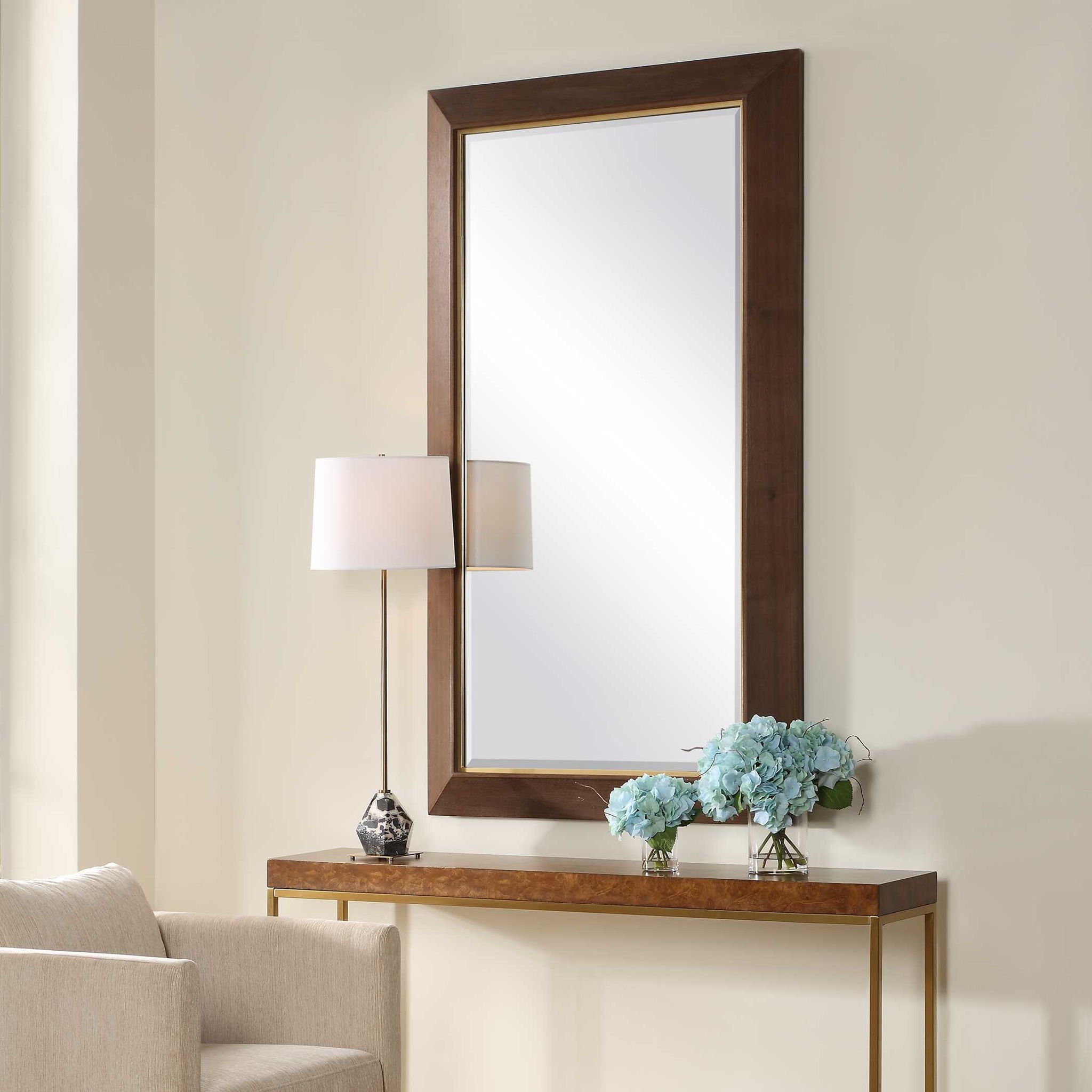 Matheson - Rectangular Mirror - Walnut