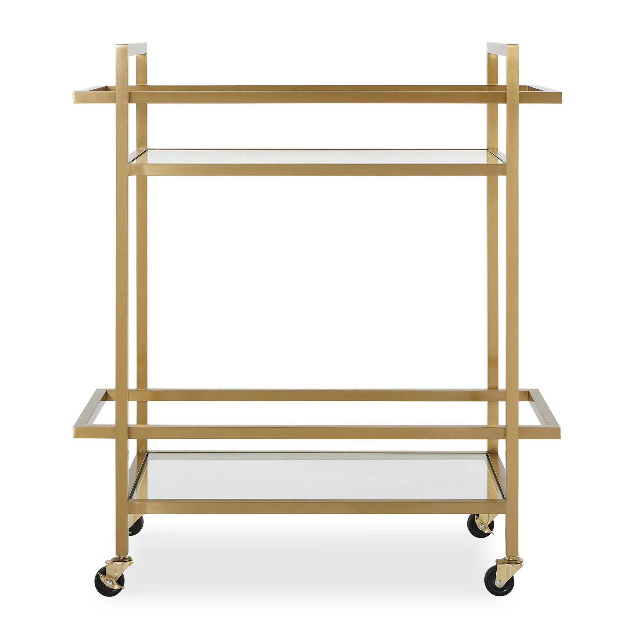 Erena - Bar Cart - Brass