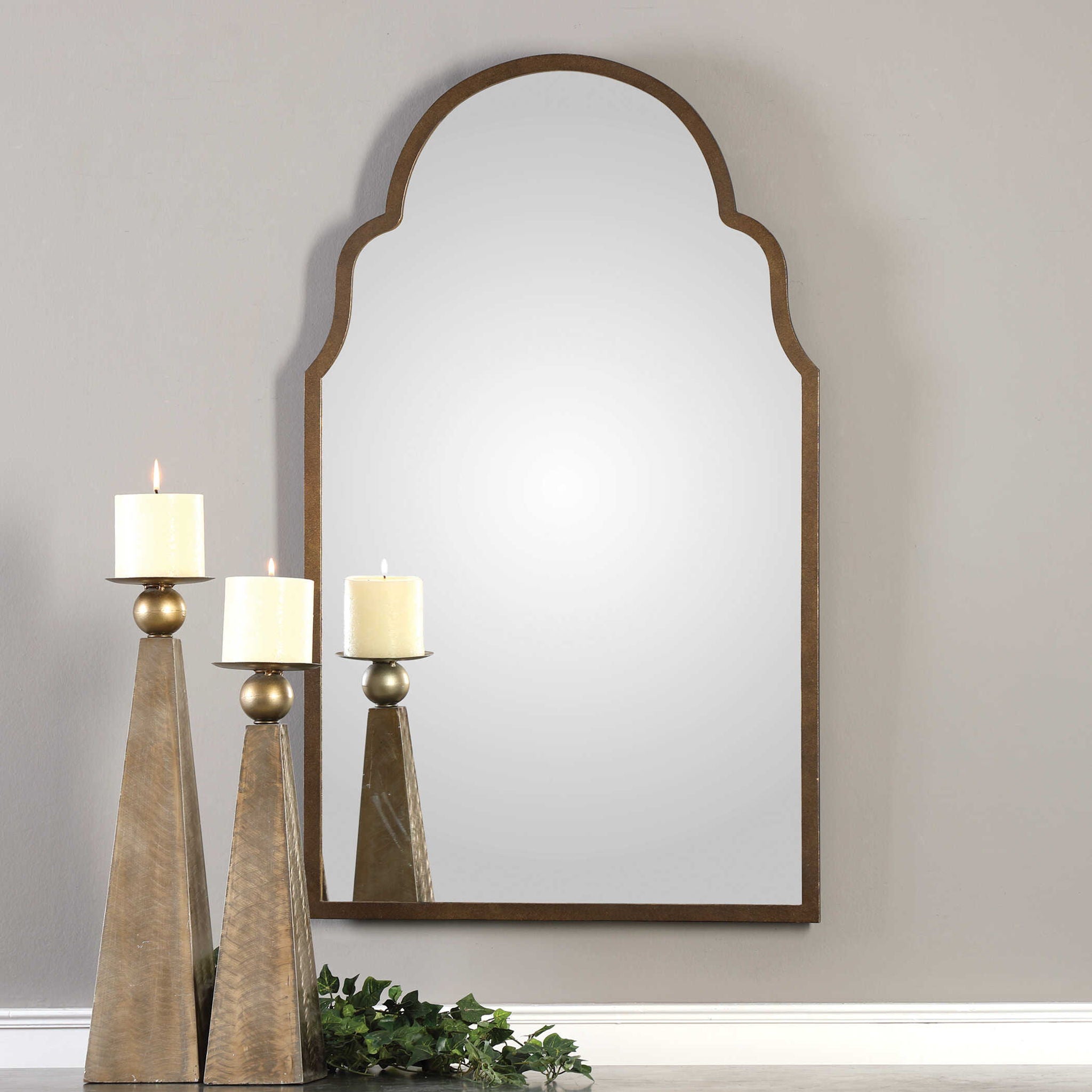 Brayden - Arch Metal Mirror