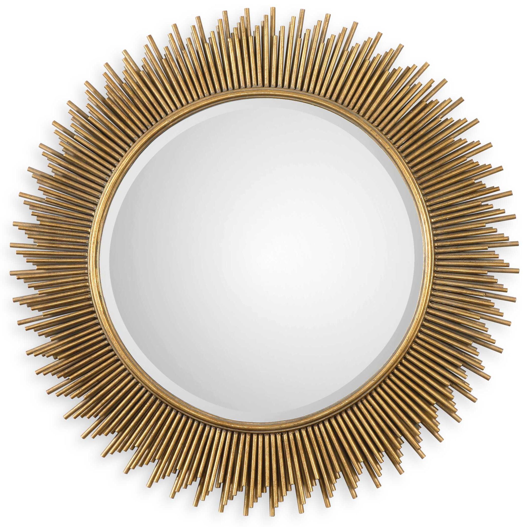 Marlo - Round Mirror - Gold
