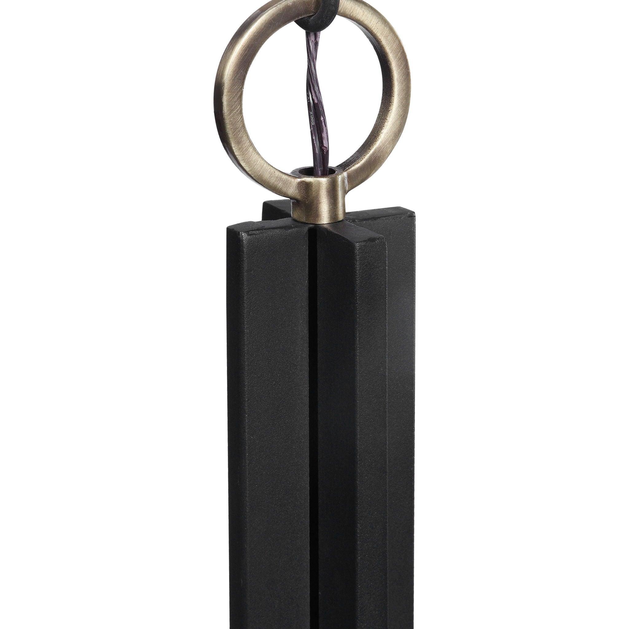 Jarsdel - 1 Light Industrial Mini Pendant - Black