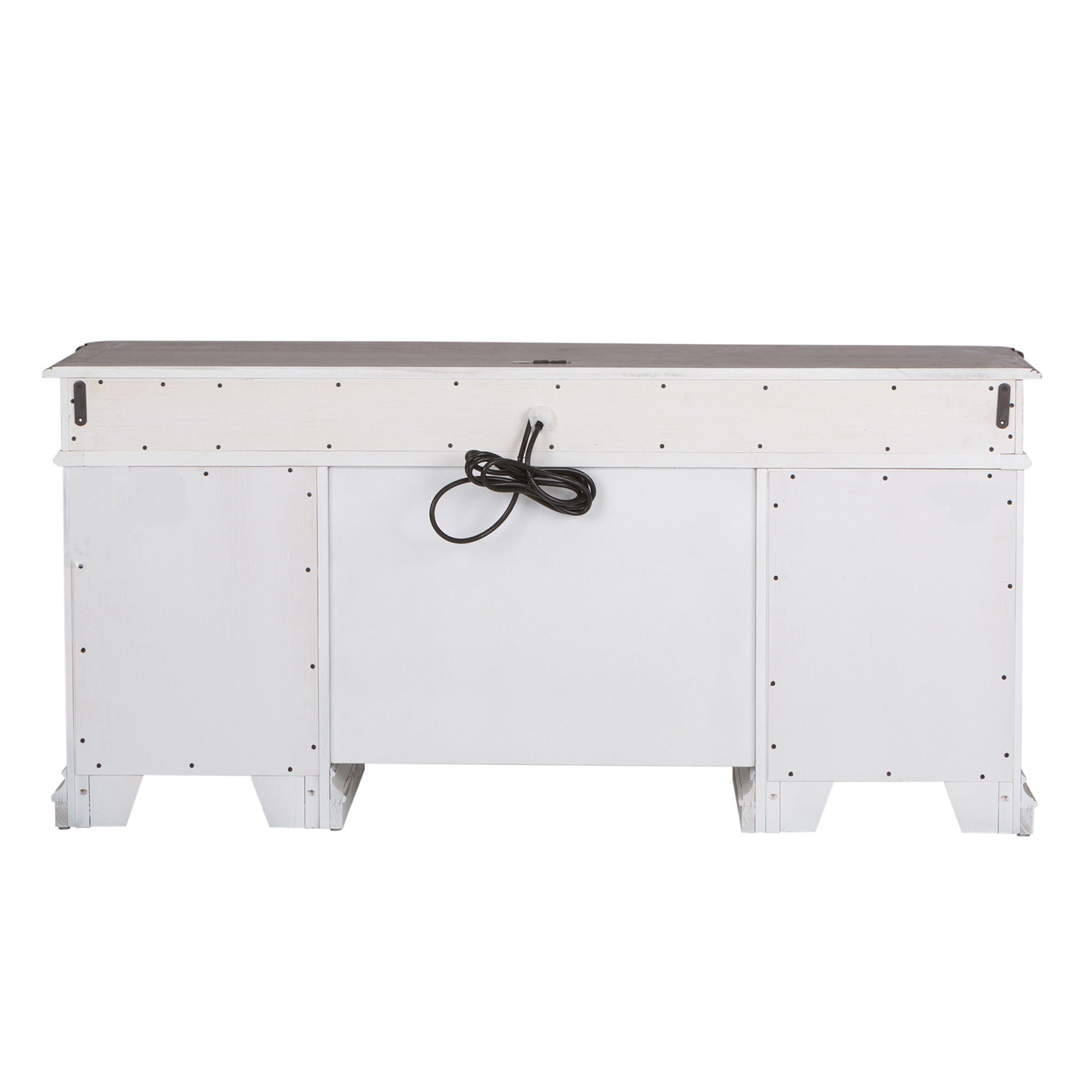Magnolia Manor - Jr Executive Credenza Base - White