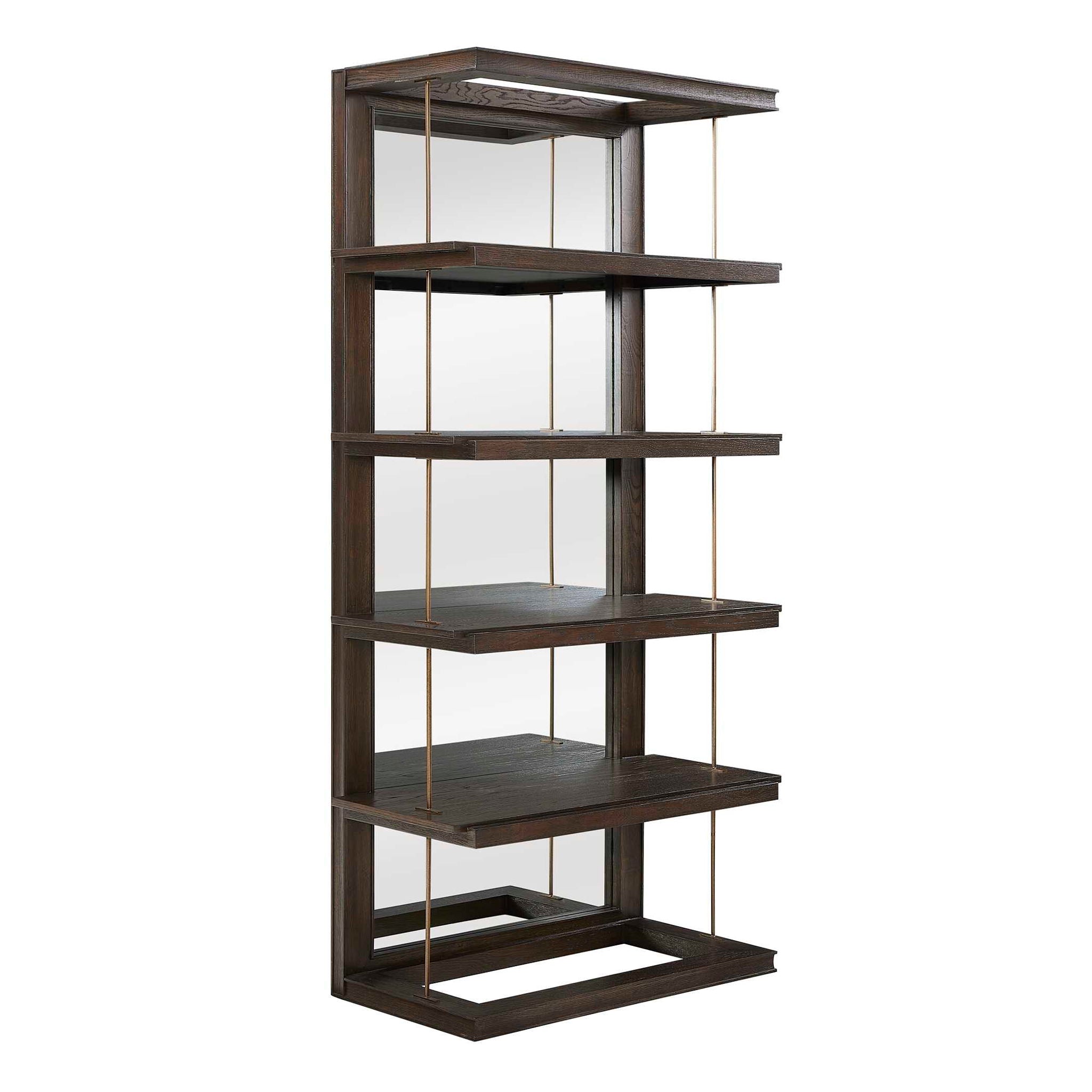 Kai - Etagere - Dark Walnut