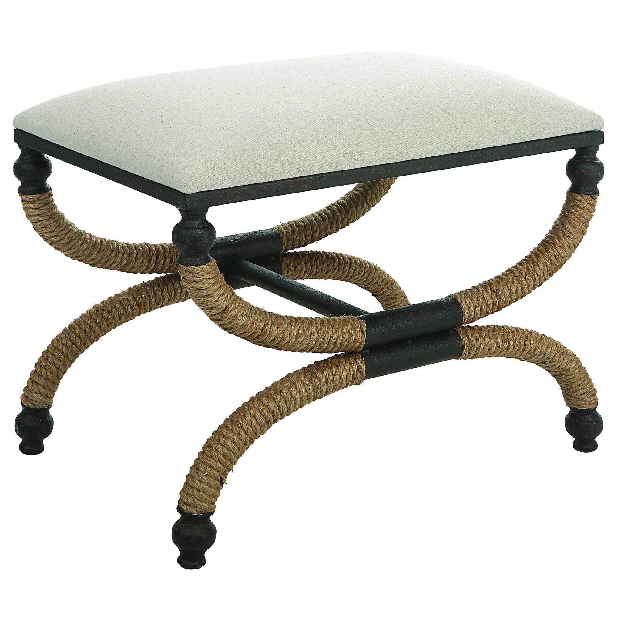 Icaria - Upholstered Small Bench