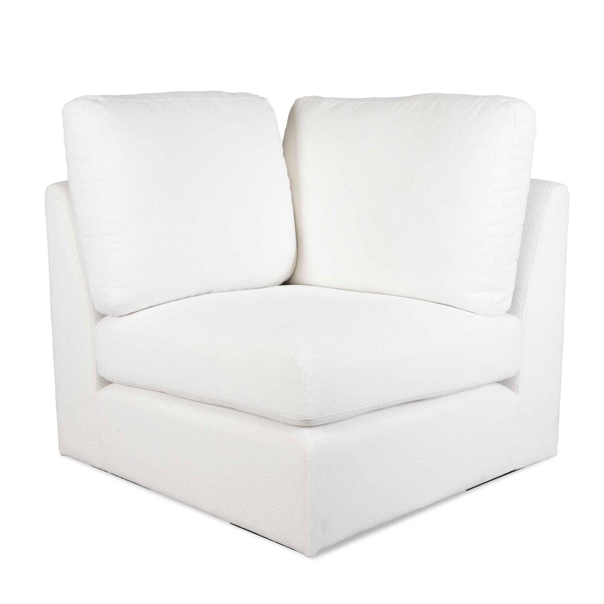 Refuge - Corner Sofa - Arctic White