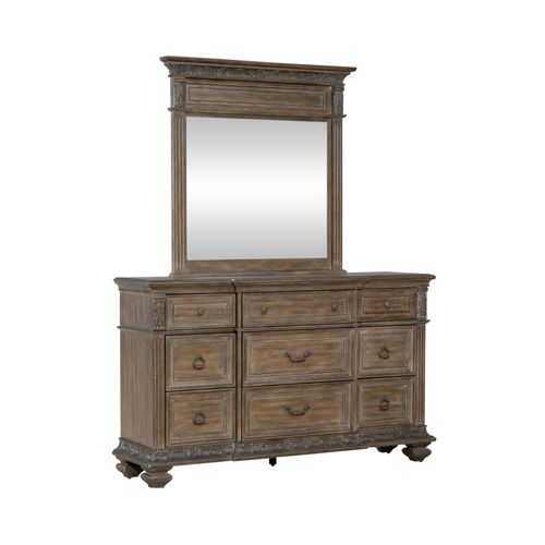 502-Dresser & Mirror