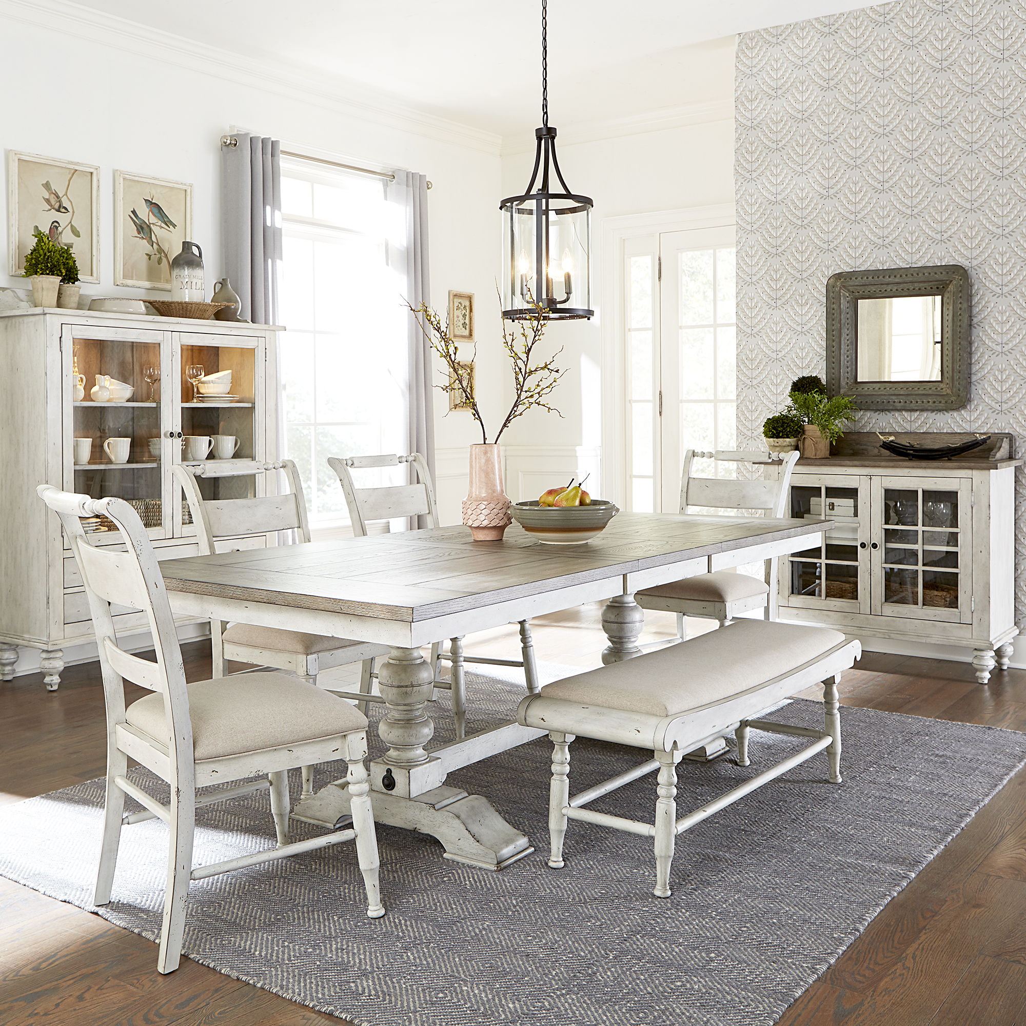 Whitney - Trestle Table Set