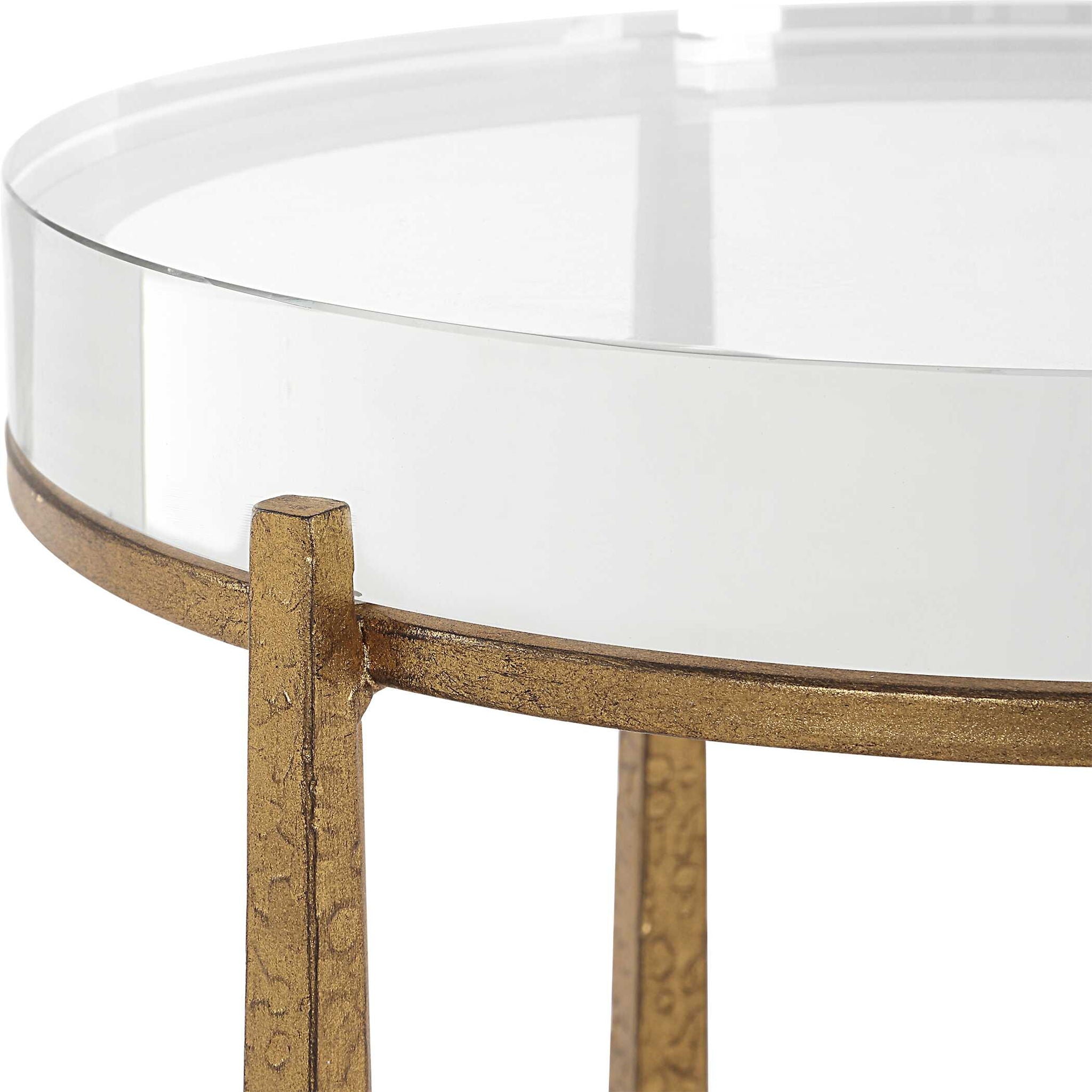 Midas - Accent Table - Antique Gold