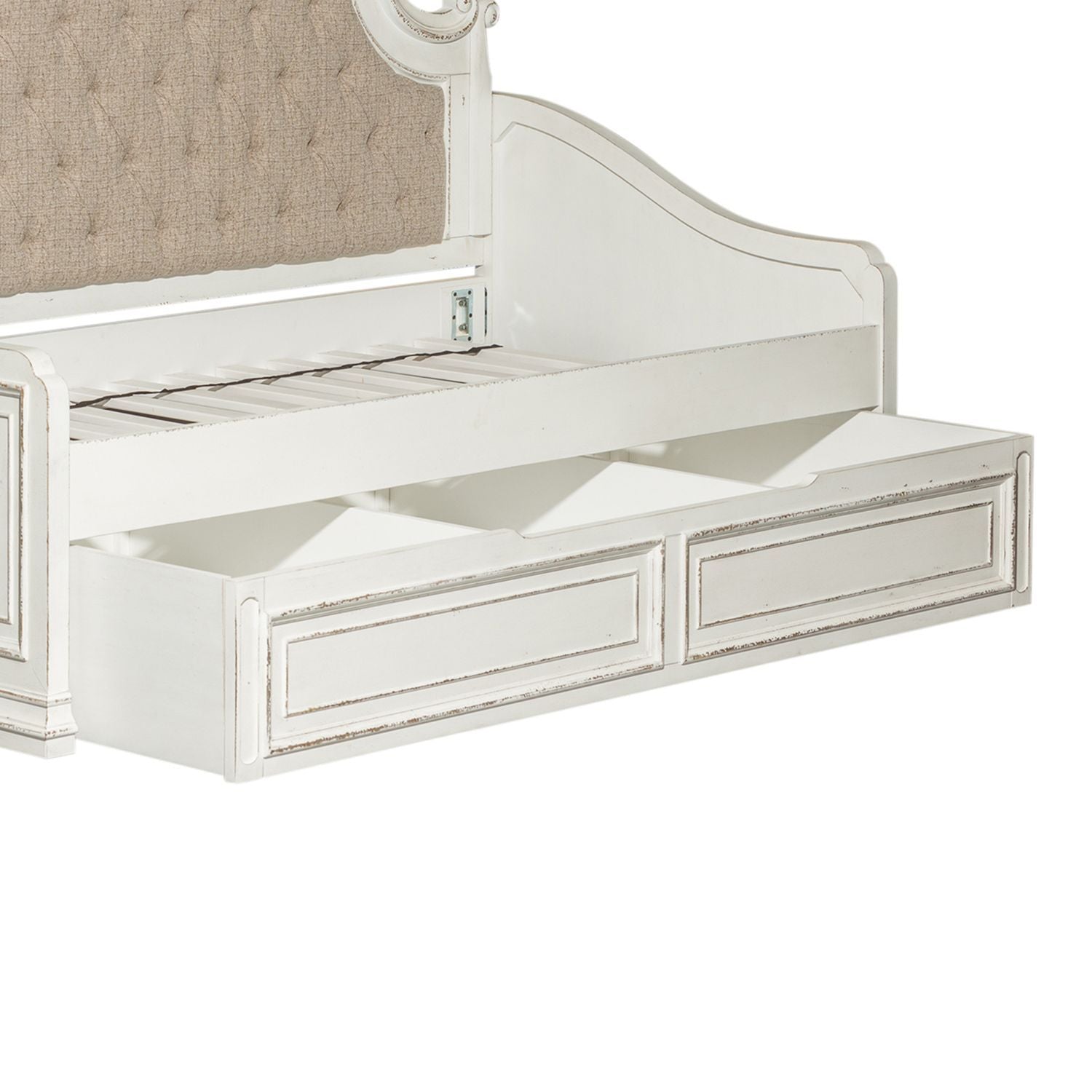 Magnolia Manor - Twin Trundle Unit - White
