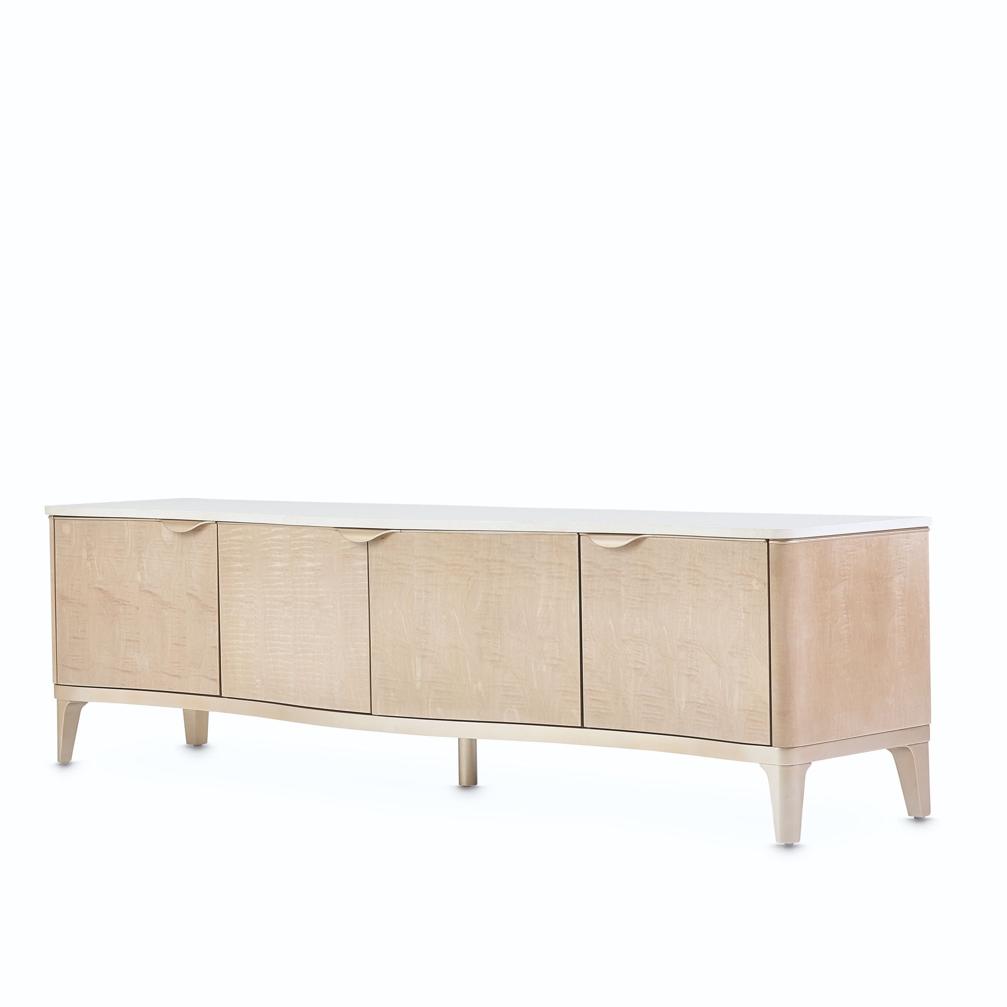 Malibu Crest - TV Console - Blush