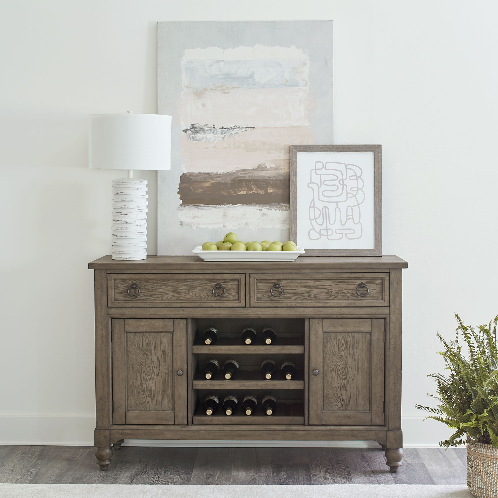Americana Farmhouse - Buffet - Light Brown