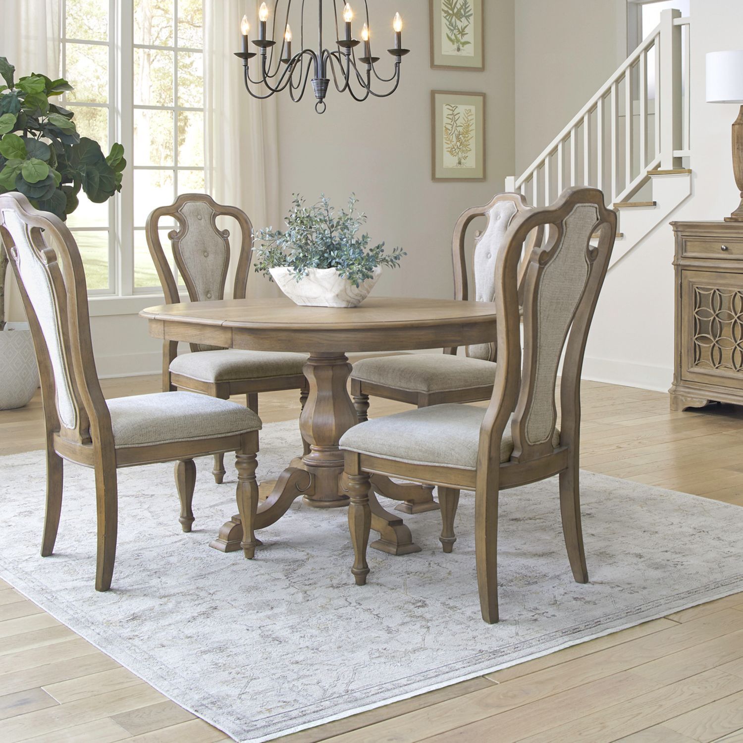 Magnolia Manor - Pedestal Table Set