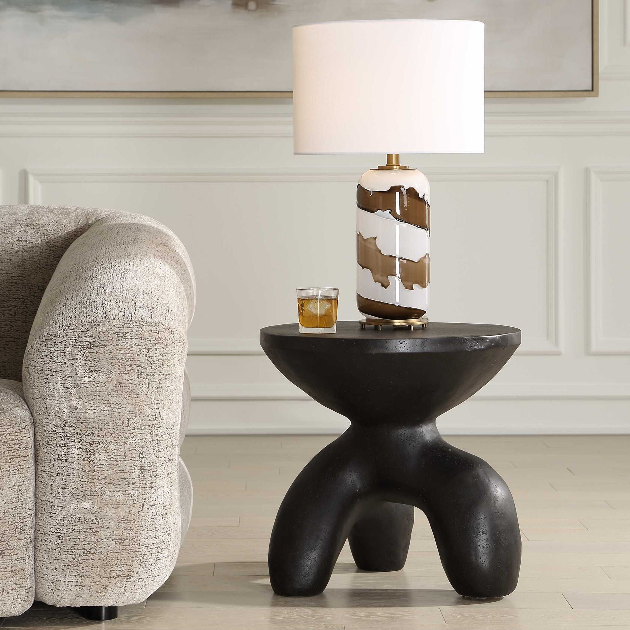 Veta - Indoor-Outdoor Accent Table - Black