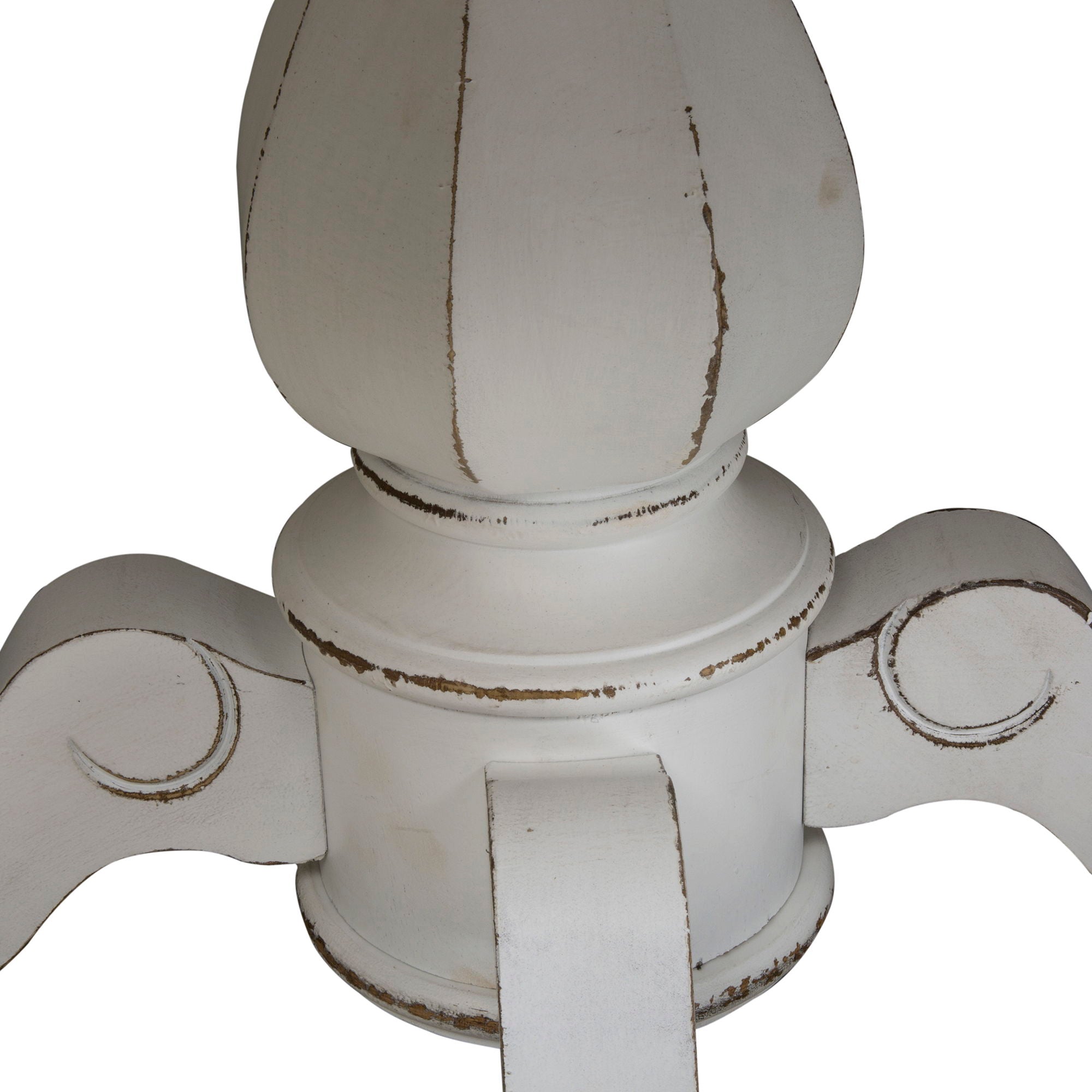Magnolia Manor - Pedestal Table Base - White