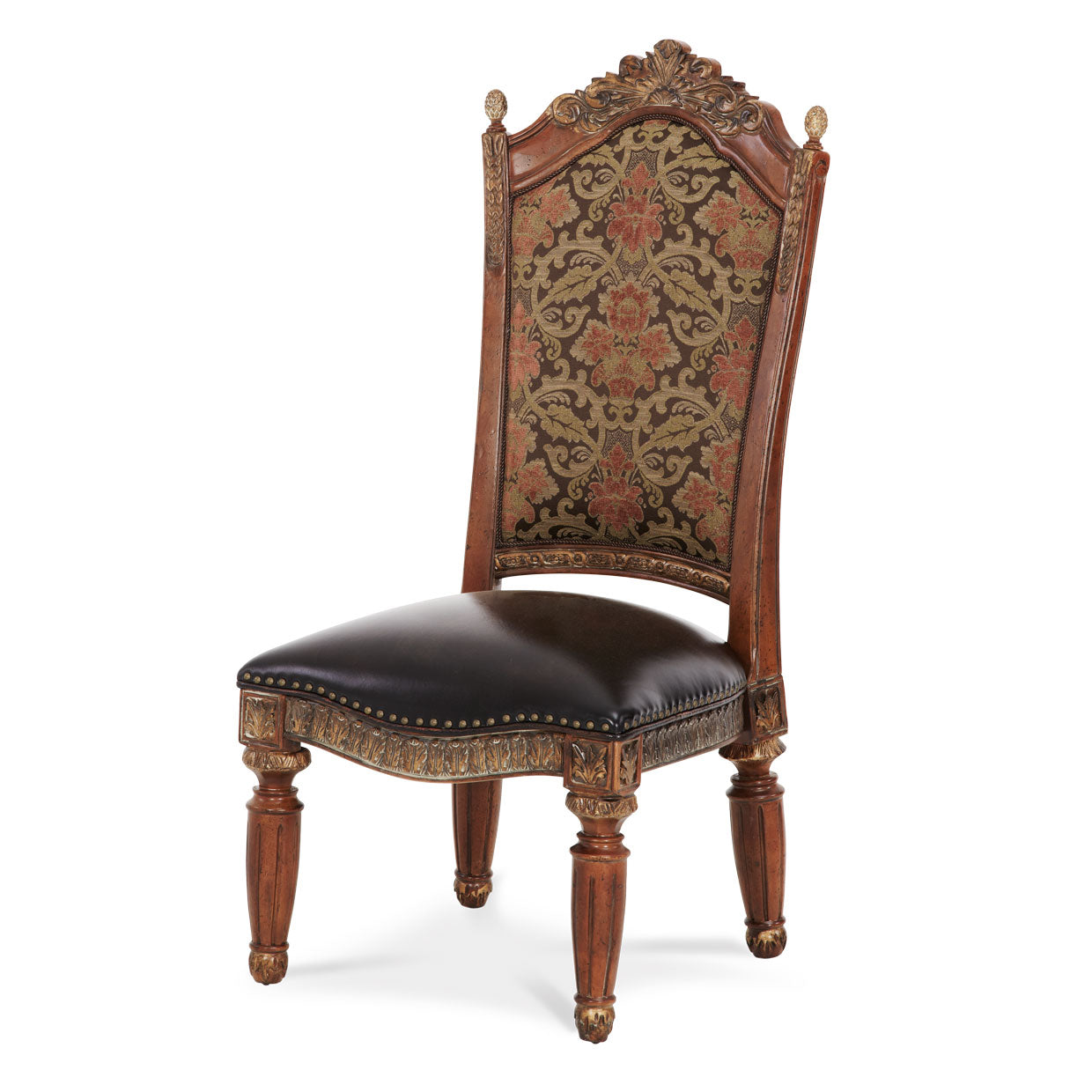 Villa Valencia Dining Side Chair - Classic Chestnut