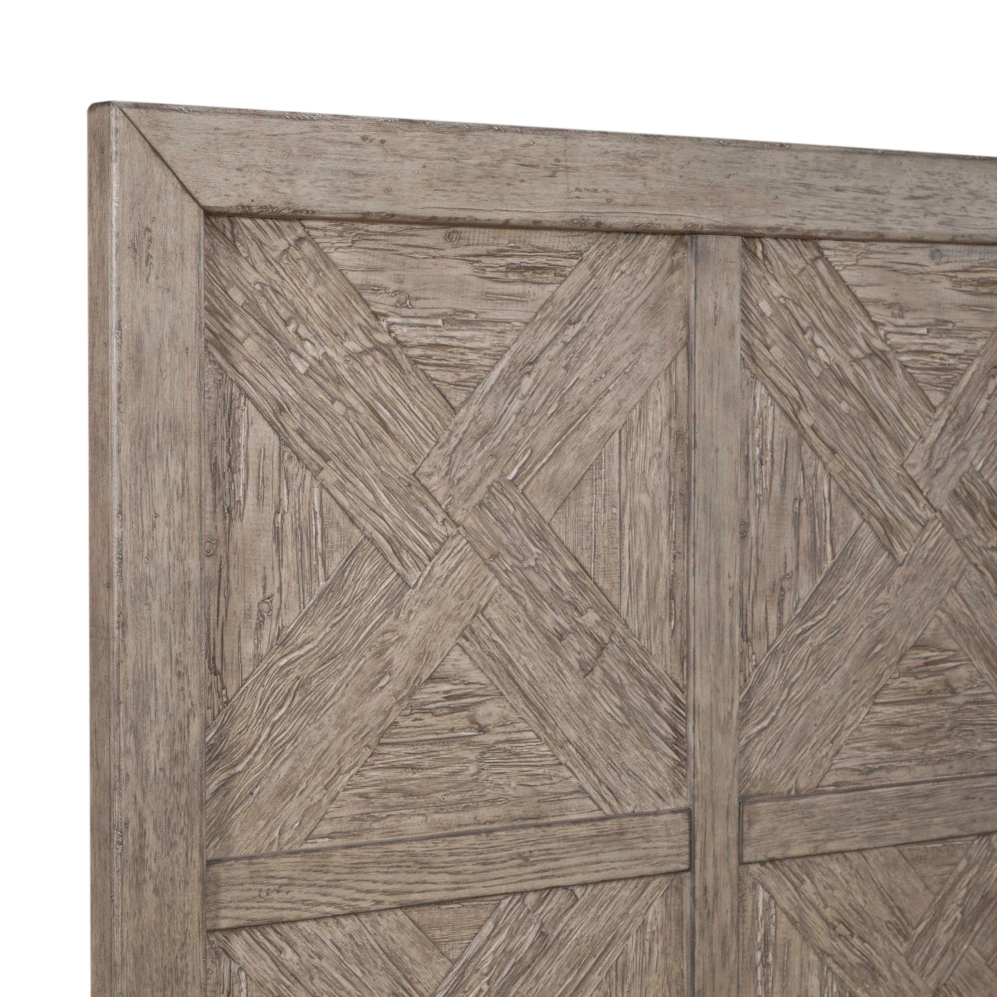 Skyview Lodge - King Panel Headboard - Light Brown