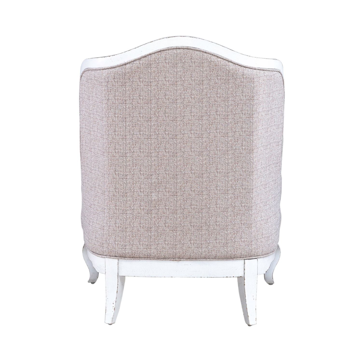 Magnolia Manor - Upholstered Accent Chair - Antique White & Weathered Bark