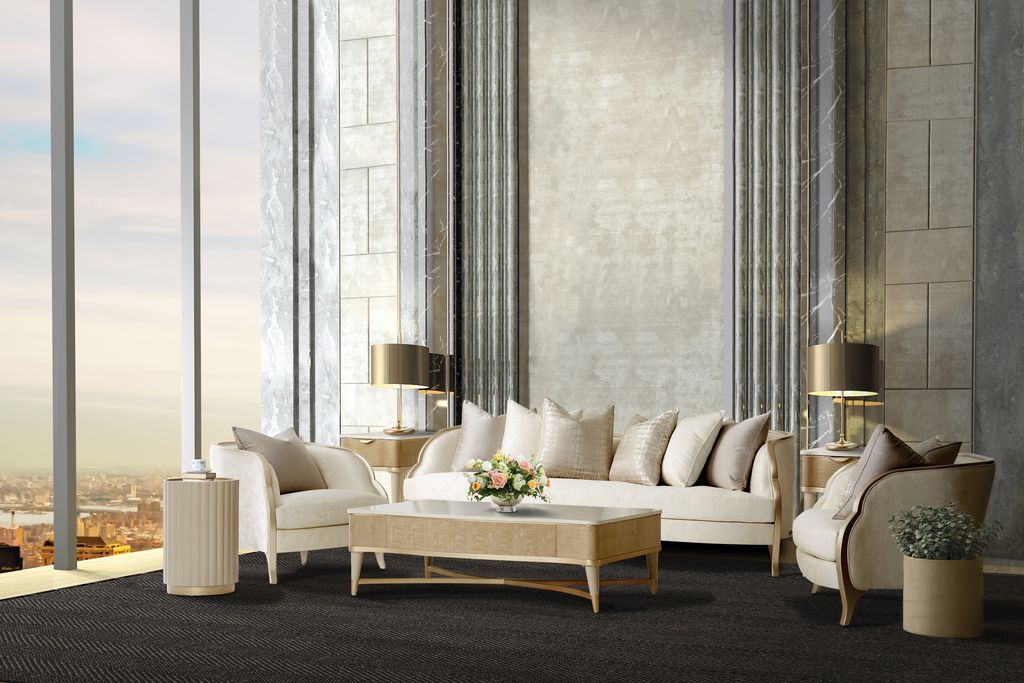 Malibu Crest - Chair - Cloud White / Chardonnay