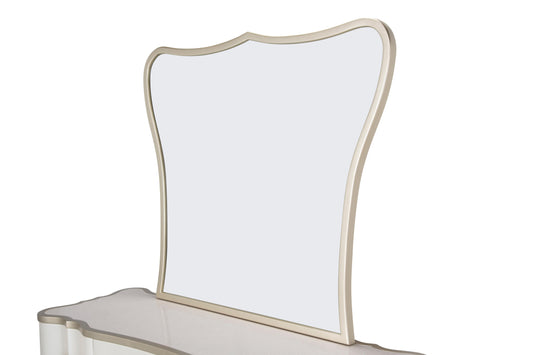 London Place Vanity with Mirror - Creamy Pearl