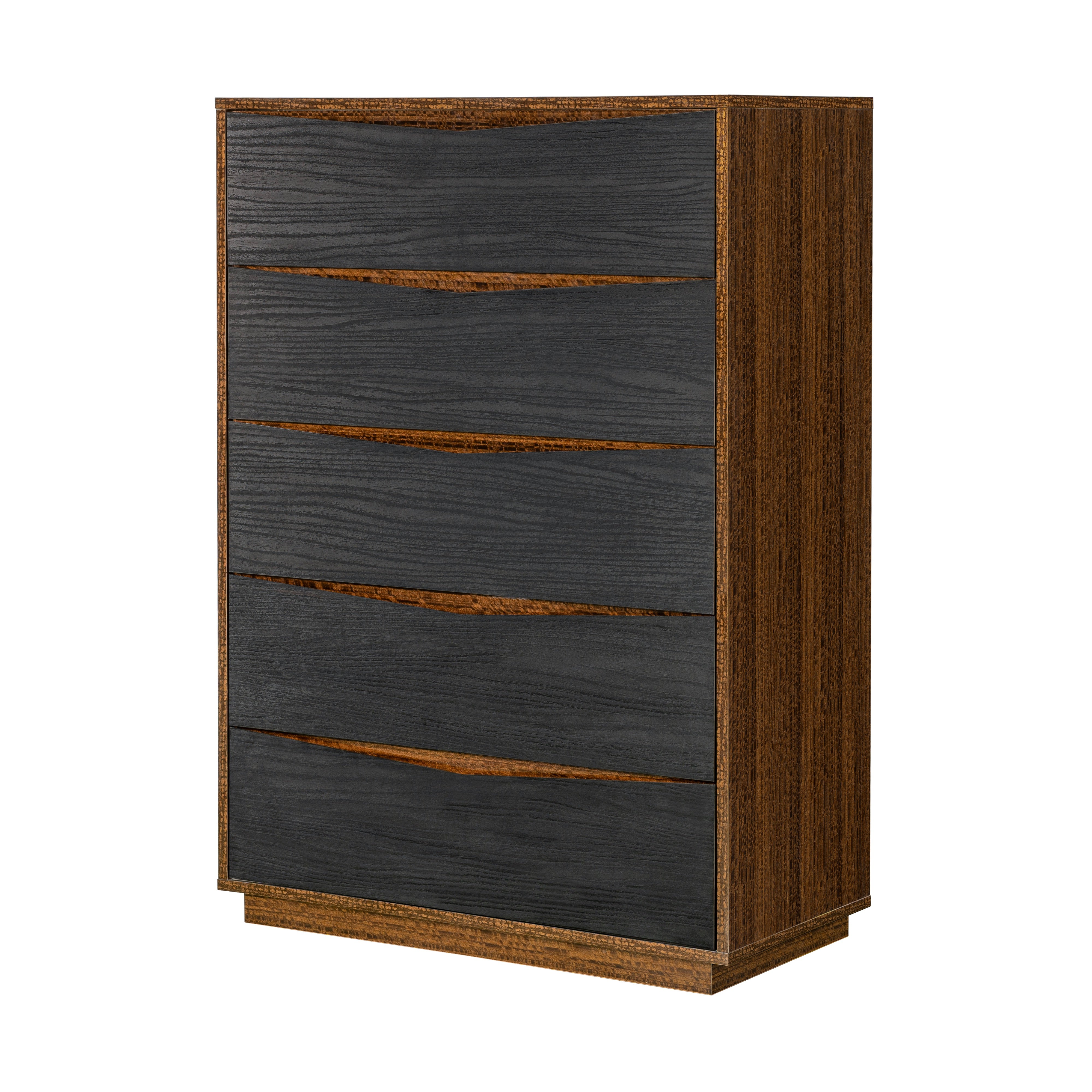 Kayner 5-Drawer Chest - Charcoal