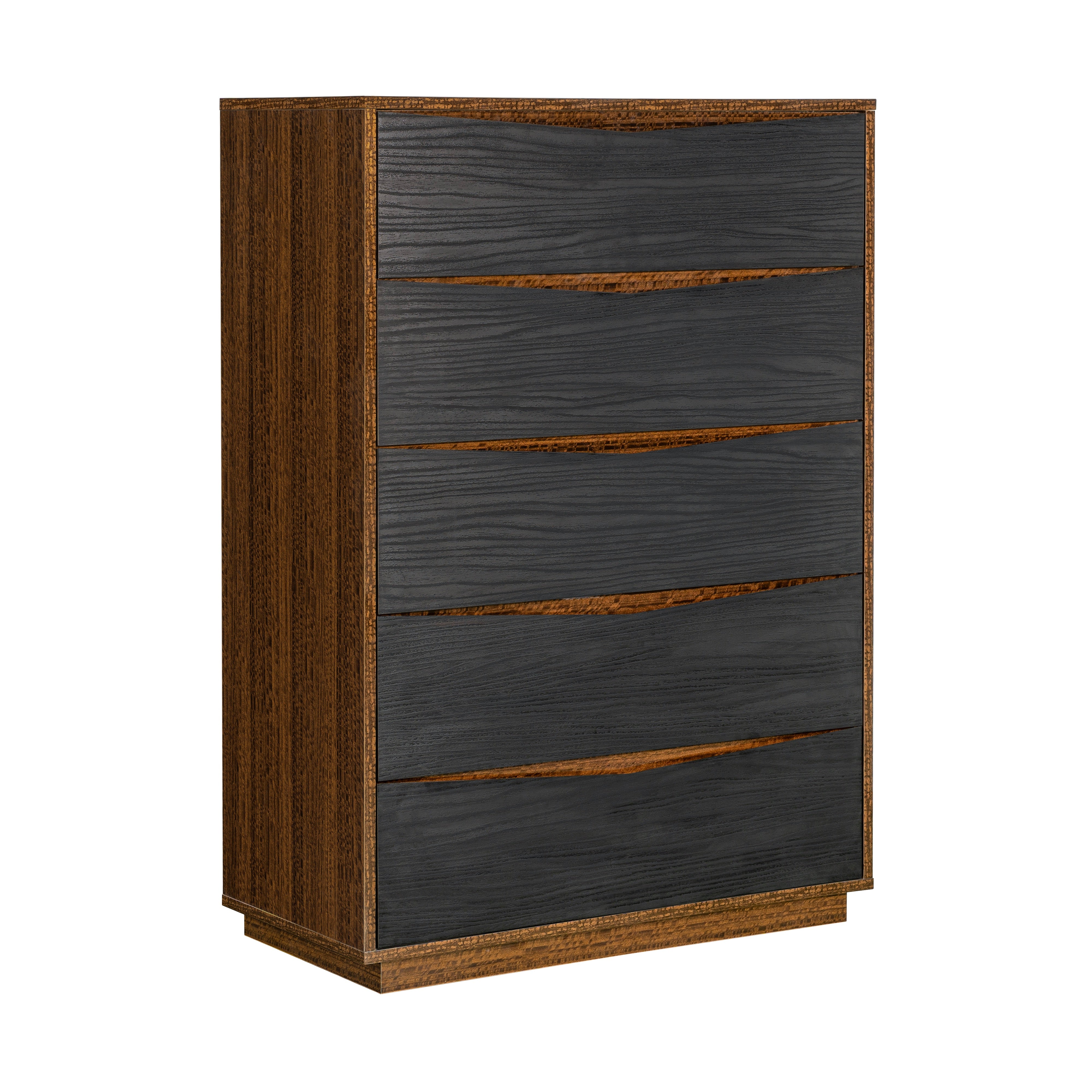 Kayner 5-Drawer Chest - Charcoal